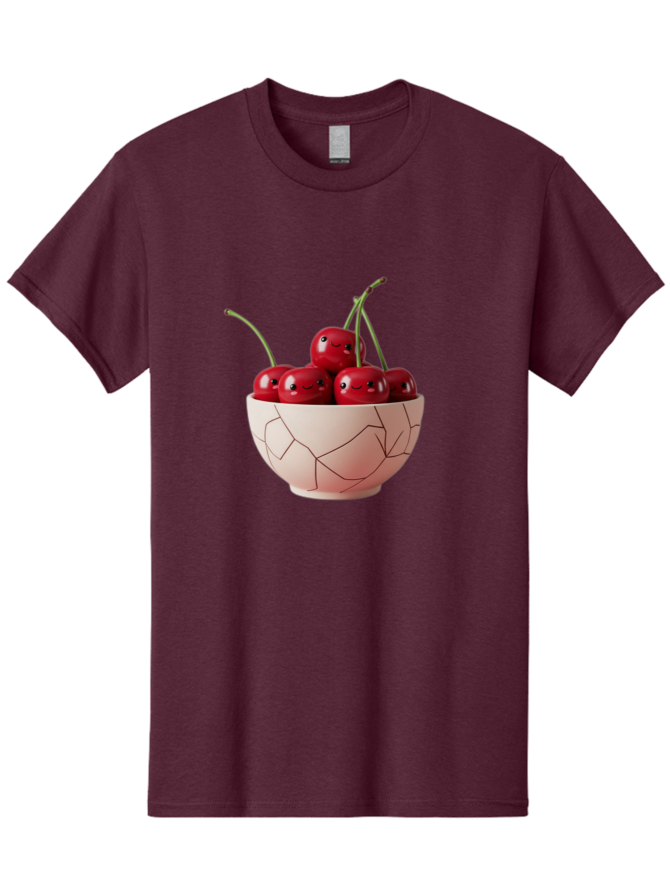 Kintsugi-Bowl-Of-Cherries Men'S Graphic Tee, 100% Cotton, Comfortable Casual Summer Wear, Machine Washable, Vintage Camera, Old Camera, Antique Camera, Black Camera, Classic Photography, Photography Equipment, Nostalgic Device, Film Camera, Baj083