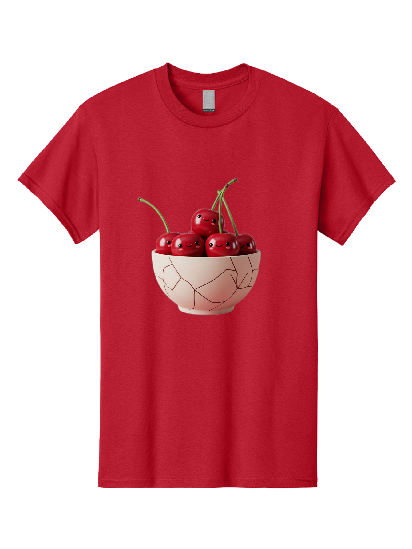 Kintsugi-Bowl-Of-Cherries Men'S Graphic Tee, 100% Cotton, Comfortable Casual Summer Wear, Machine Washable, Vintage Camera, Old Camera, Antique Camera, Black Camera, Classic Photography, Photography Equipment, Nostalgic Device, Film Camera, Baj083