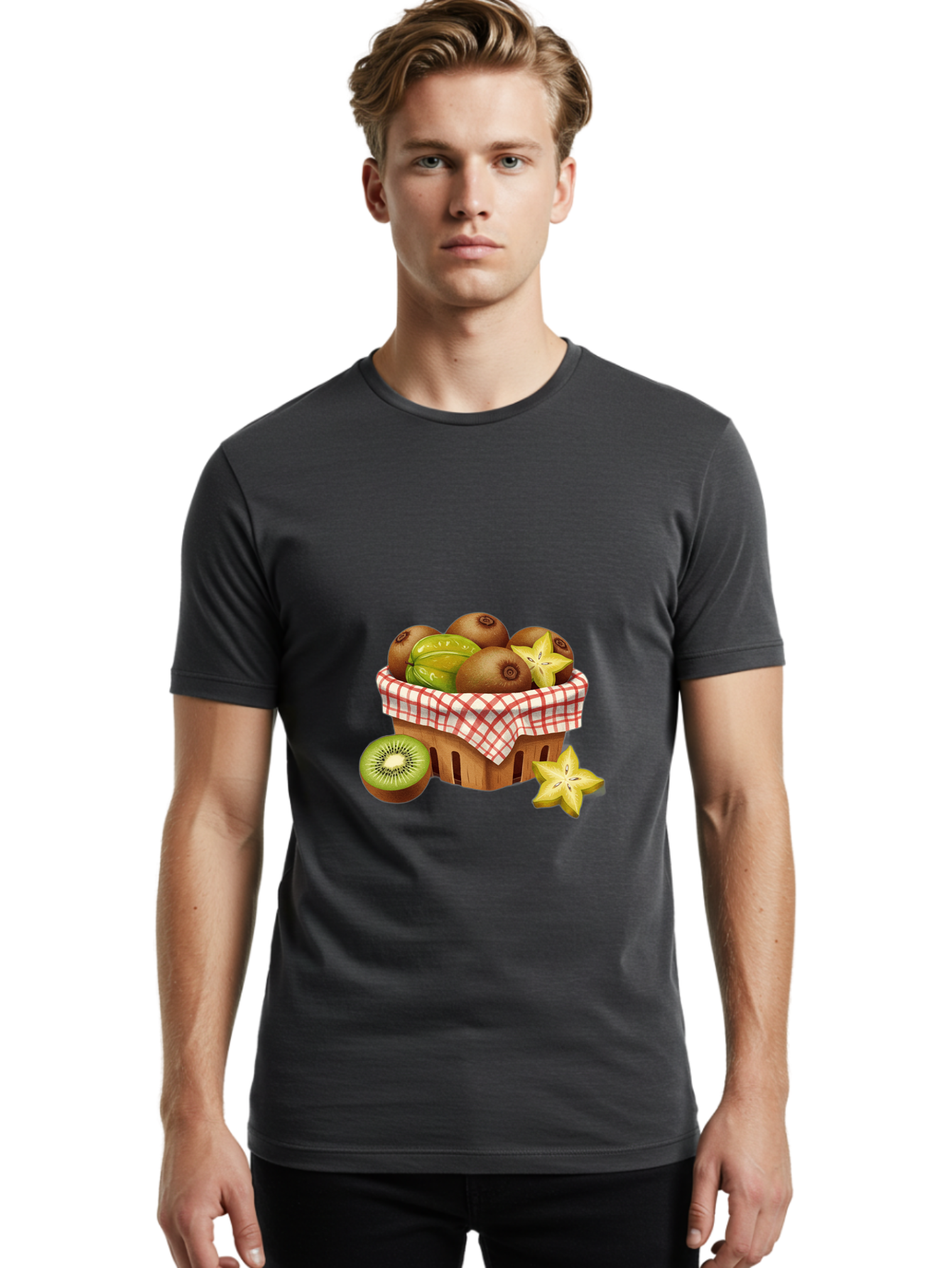 Kiwi-And-Starfruit Men'S Graphic Tee, 100% Cotton, Comfortable Casual Summer Wear, Machine Washable, Vintage Camera, Old Camera, Antique Camera, Black Camera, Classic Photography, Photography Equipment, Nostalgic Device, Film Camera, Baj087