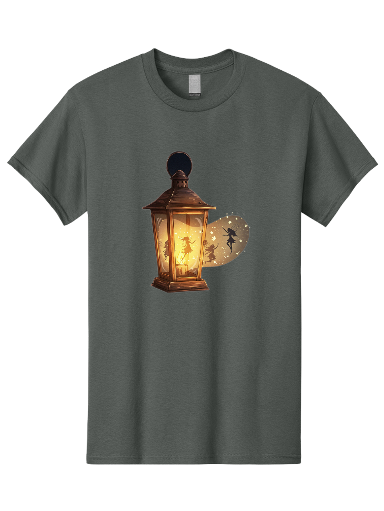 Lantern-With-Dancing-Fairy Men'S Graphic Tee, 100% Cotton, Comfortable Casual Summer Wear, Machine Washable, Vintage Camera, Old Camera, Antique Camera, Black Camera, Classic Photography, Photography Equipment, Nostalgic Device, Film Camera, Baj088