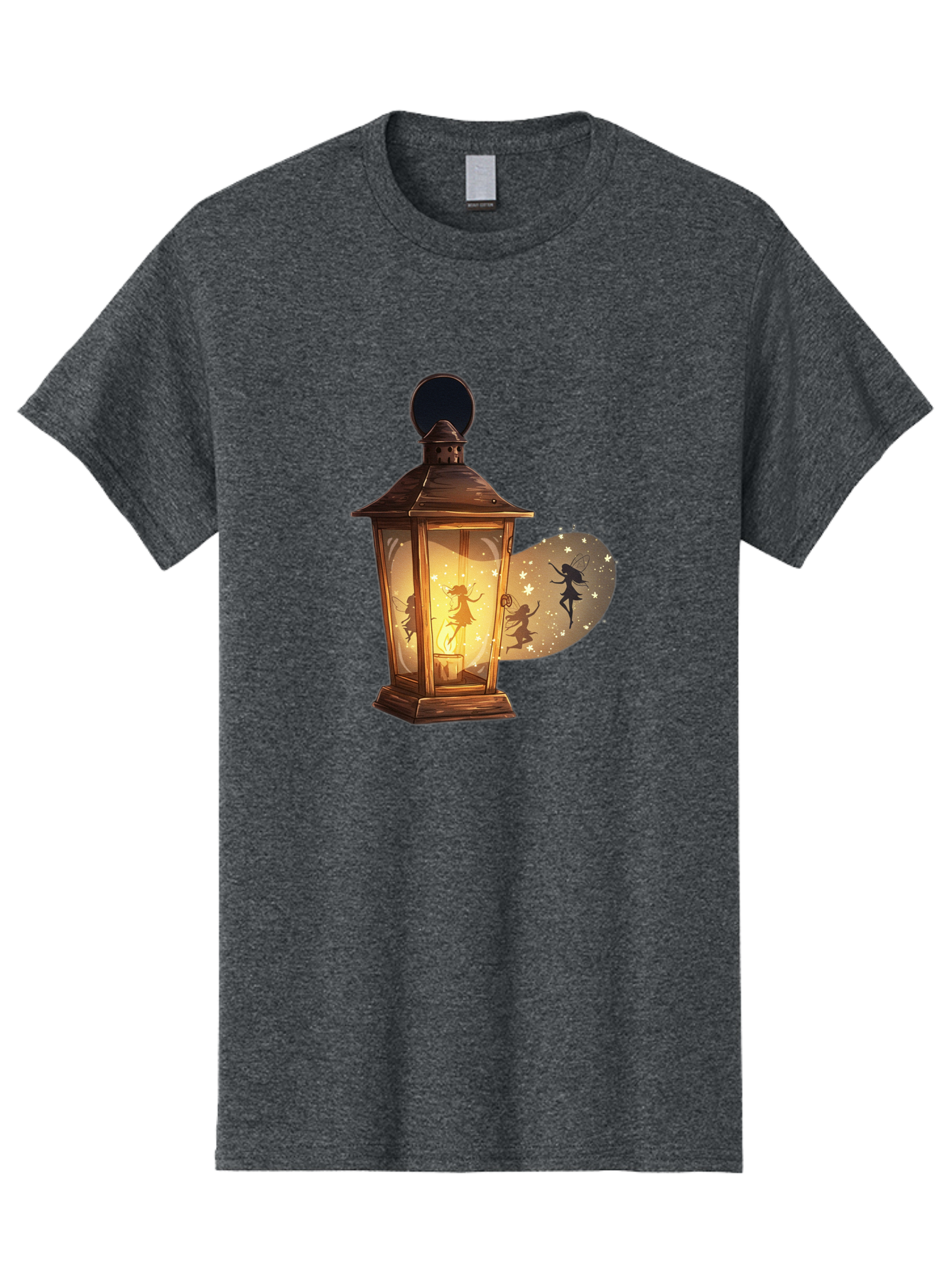 Lantern-With-Dancing-Fairy Men'S Graphic Tee, 100% Cotton, Comfortable Casual Summer Wear, Machine Washable, Vintage Camera, Old Camera, Antique Camera, Black Camera, Classic Photography, Photography Equipment, Nostalgic Device, Film Camera, Baj088