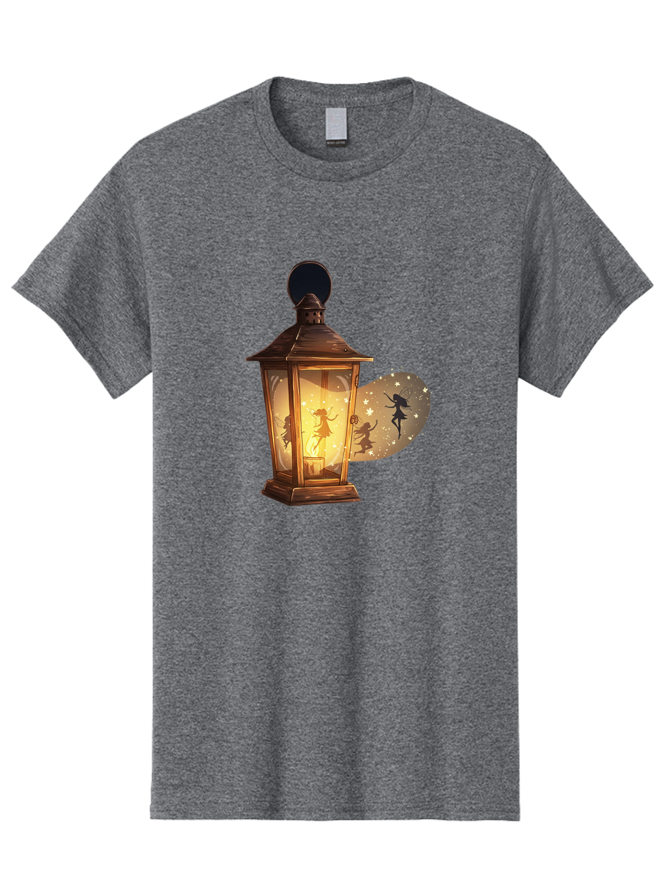 Lantern-With-Dancing-Fairy Men'S Graphic Tee, 100% Cotton, Comfortable Casual Summer Wear, Machine Washable, Vintage Camera, Old Camera, Antique Camera, Black Camera, Classic Photography, Photography Equipment, Nostalgic Device, Film Camera, Baj088