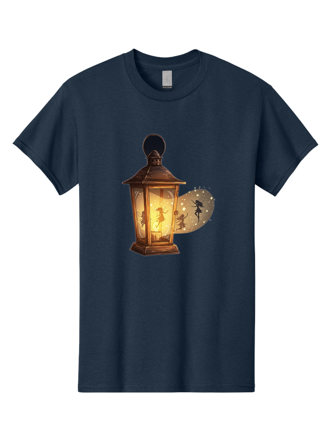 Lantern-With-Dancing-Fairy Men'S Graphic Tee, 100% Cotton, Comfortable Casual Summer Wear, Machine Washable, Vintage Camera, Old Camera, Antique Camera, Black Camera, Classic Photography, Photography Equipment, Nostalgic Device, Film Camera, Baj088