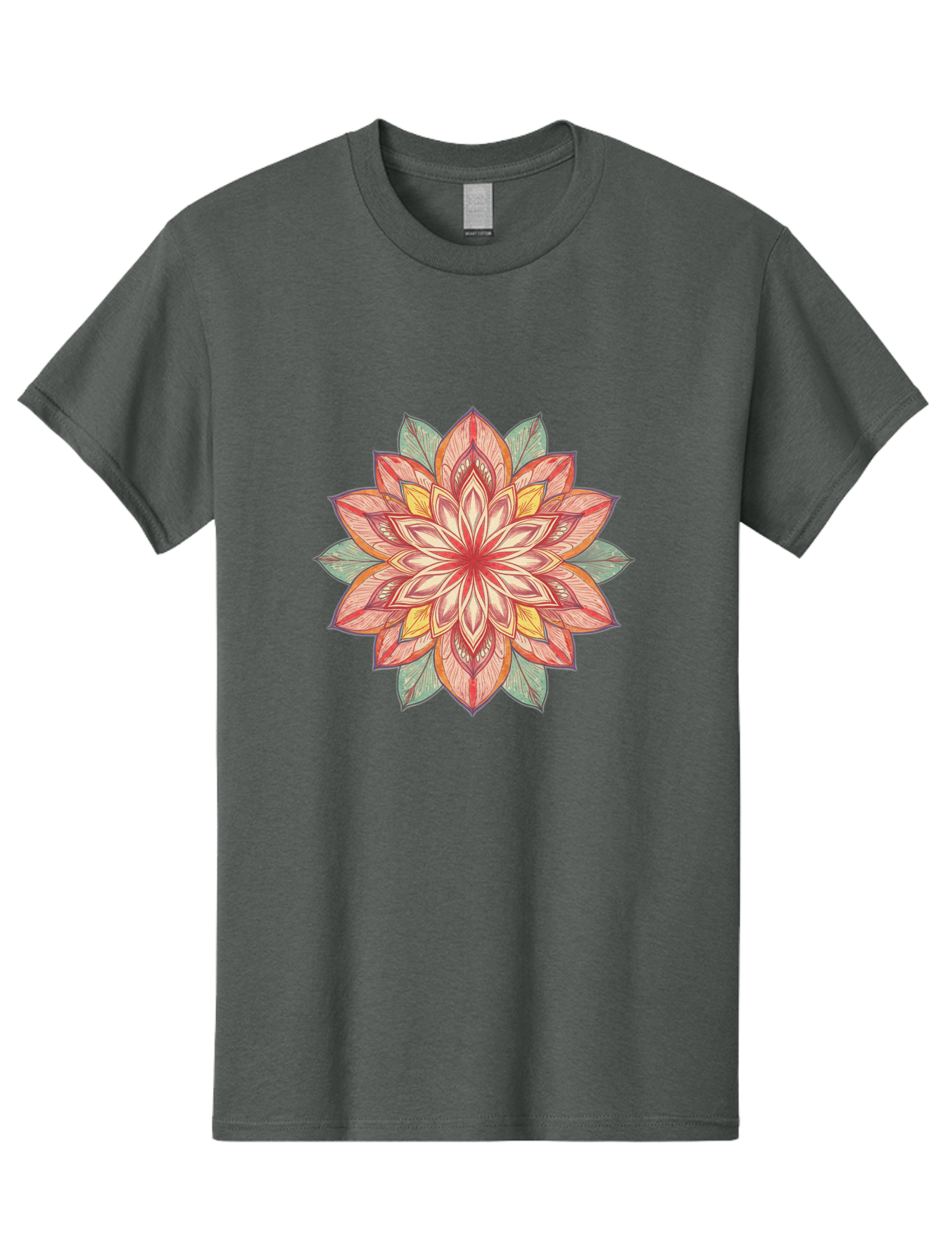 Mandala Men'S Graphic Tee, 100% Cotton, Comfortable Casual Summer Wear, Machine Washable, Vintage Camera, Old Camera, Antique Camera, Black Camera, Classic Photography, Photography Equipment, Nostalgic Device, Film Camera, Camera Art Baj094