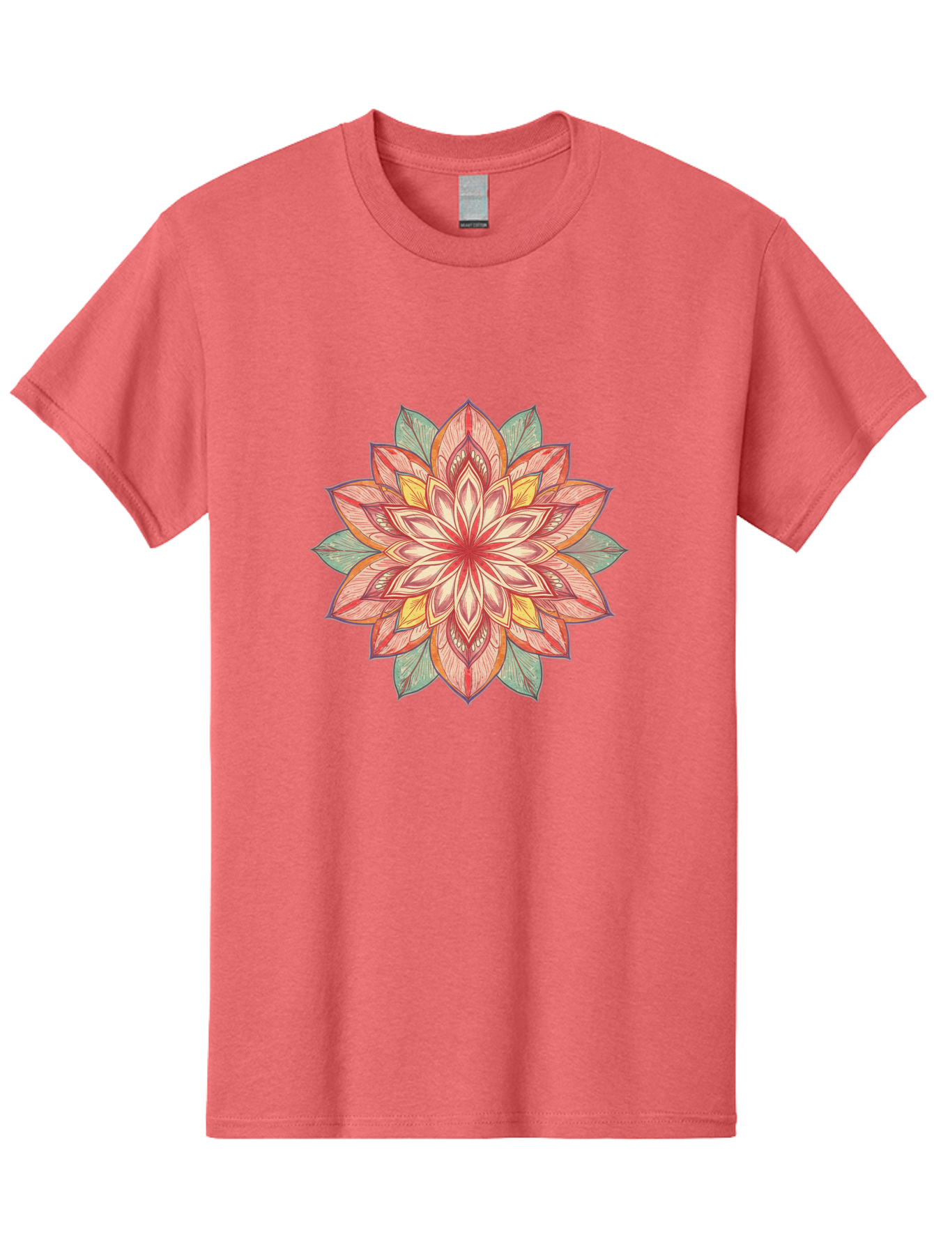 Mandala Men'S Graphic Tee, 100% Cotton, Comfortable Casual Summer Wear, Machine Washable, Vintage Camera, Old Camera, Antique Camera, Black Camera, Classic Photography, Photography Equipment, Nostalgic Device, Film Camera, Camera Art Baj094