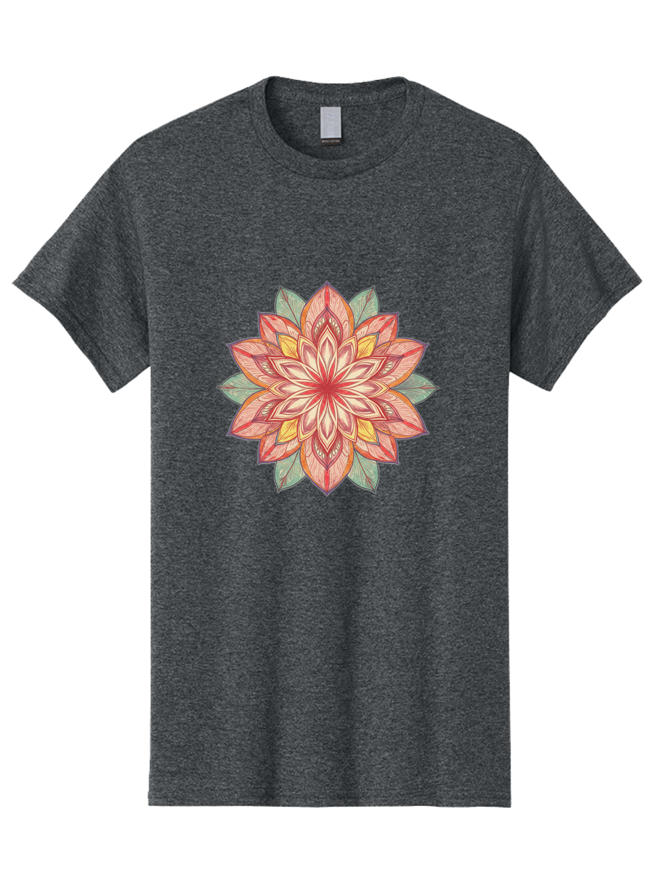 Mandala Men'S Graphic Tee, 100% Cotton, Comfortable Casual Summer Wear, Machine Washable, Vintage Camera, Old Camera, Antique Camera, Black Camera, Classic Photography, Photography Equipment, Nostalgic Device, Film Camera, Camera Art Baj094