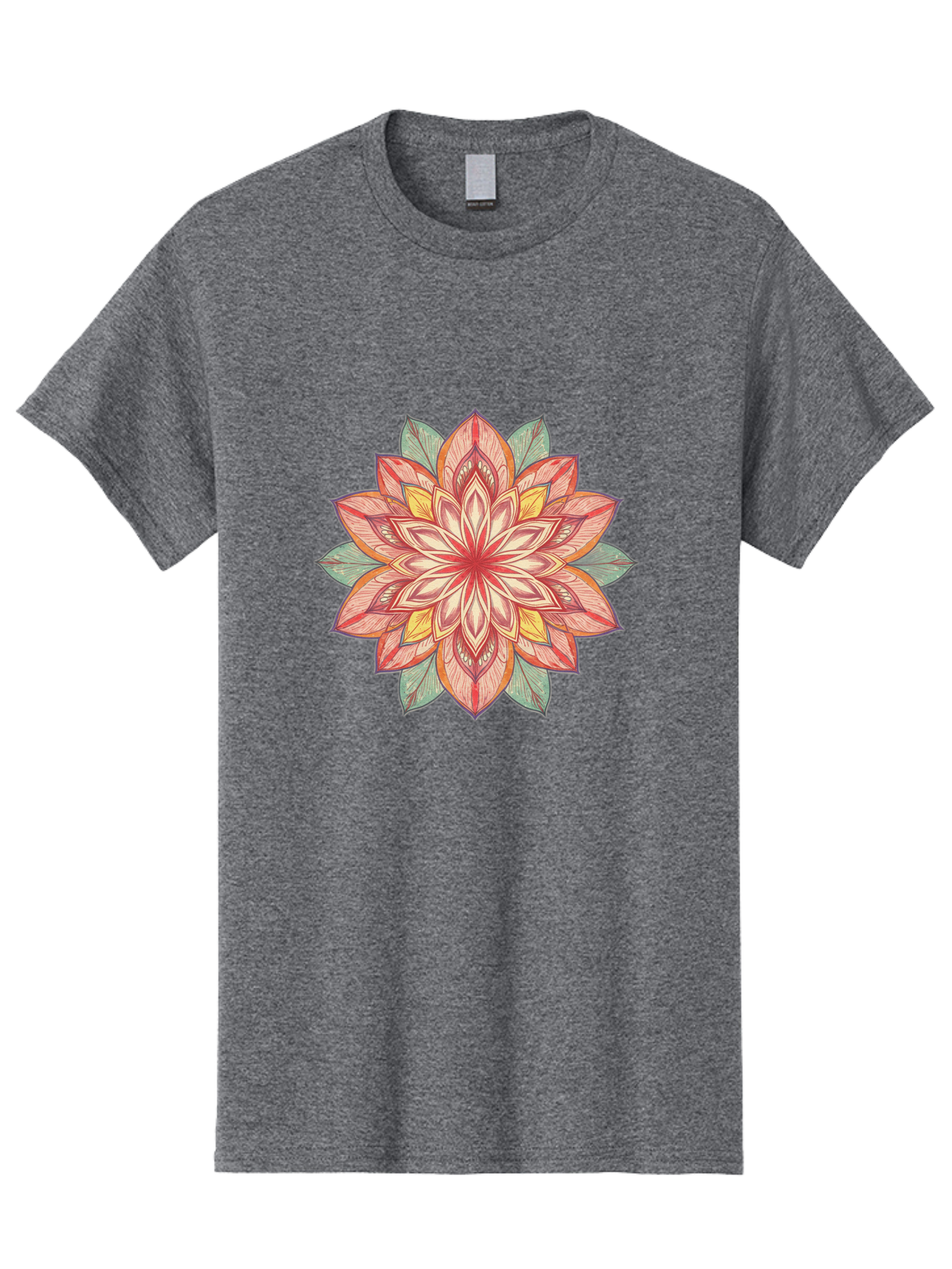 Mandala Men'S Graphic Tee, 100% Cotton, Comfortable Casual Summer Wear, Machine Washable, Vintage Camera, Old Camera, Antique Camera, Black Camera, Classic Photography, Photography Equipment, Nostalgic Device, Film Camera, Camera Art Baj094