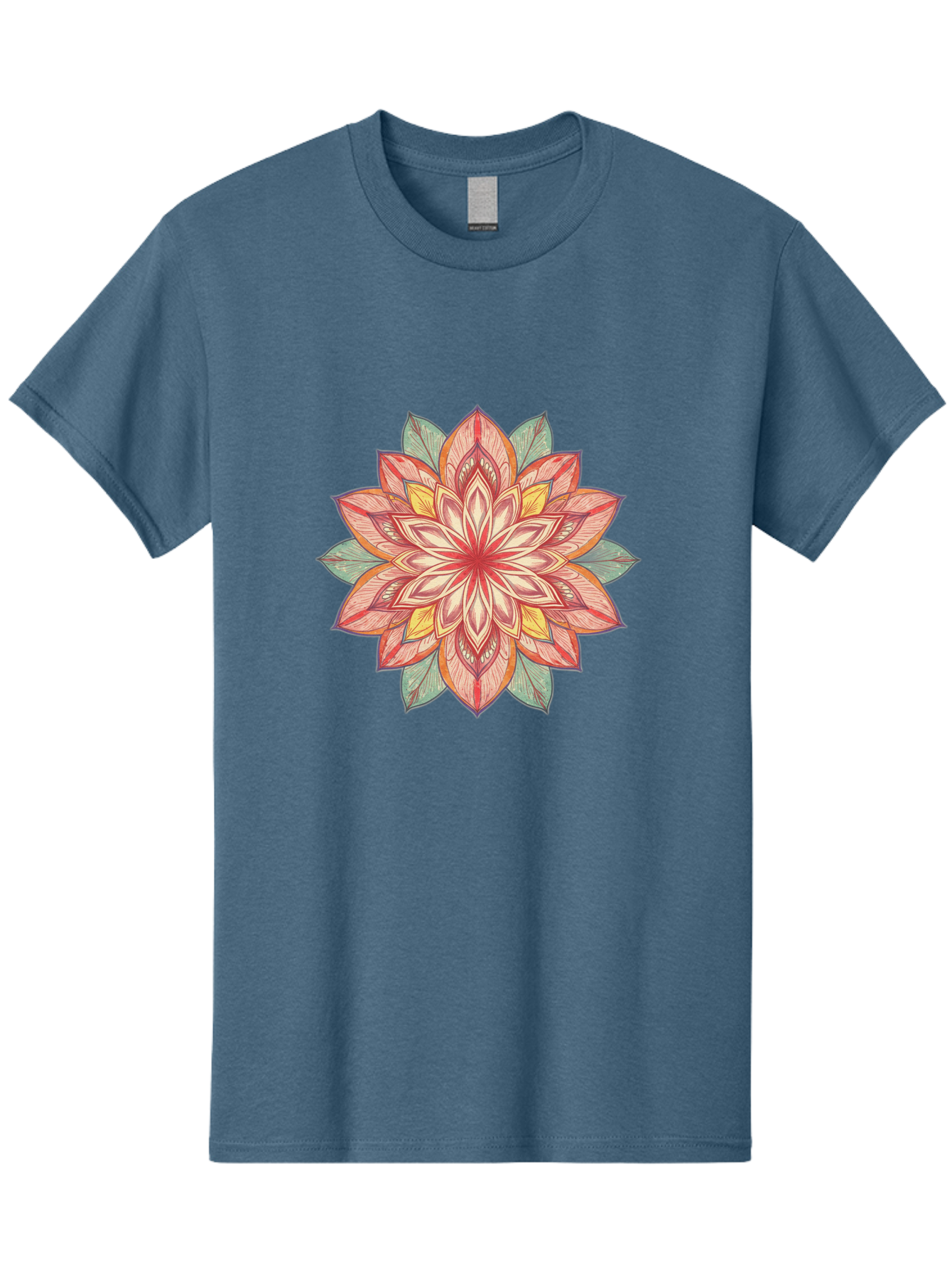 Mandala Men'S Graphic Tee, 100% Cotton, Comfortable Casual Summer Wear, Machine Washable, Vintage Camera, Old Camera, Antique Camera, Black Camera, Classic Photography, Photography Equipment, Nostalgic Device, Film Camera, Camera Art Baj094