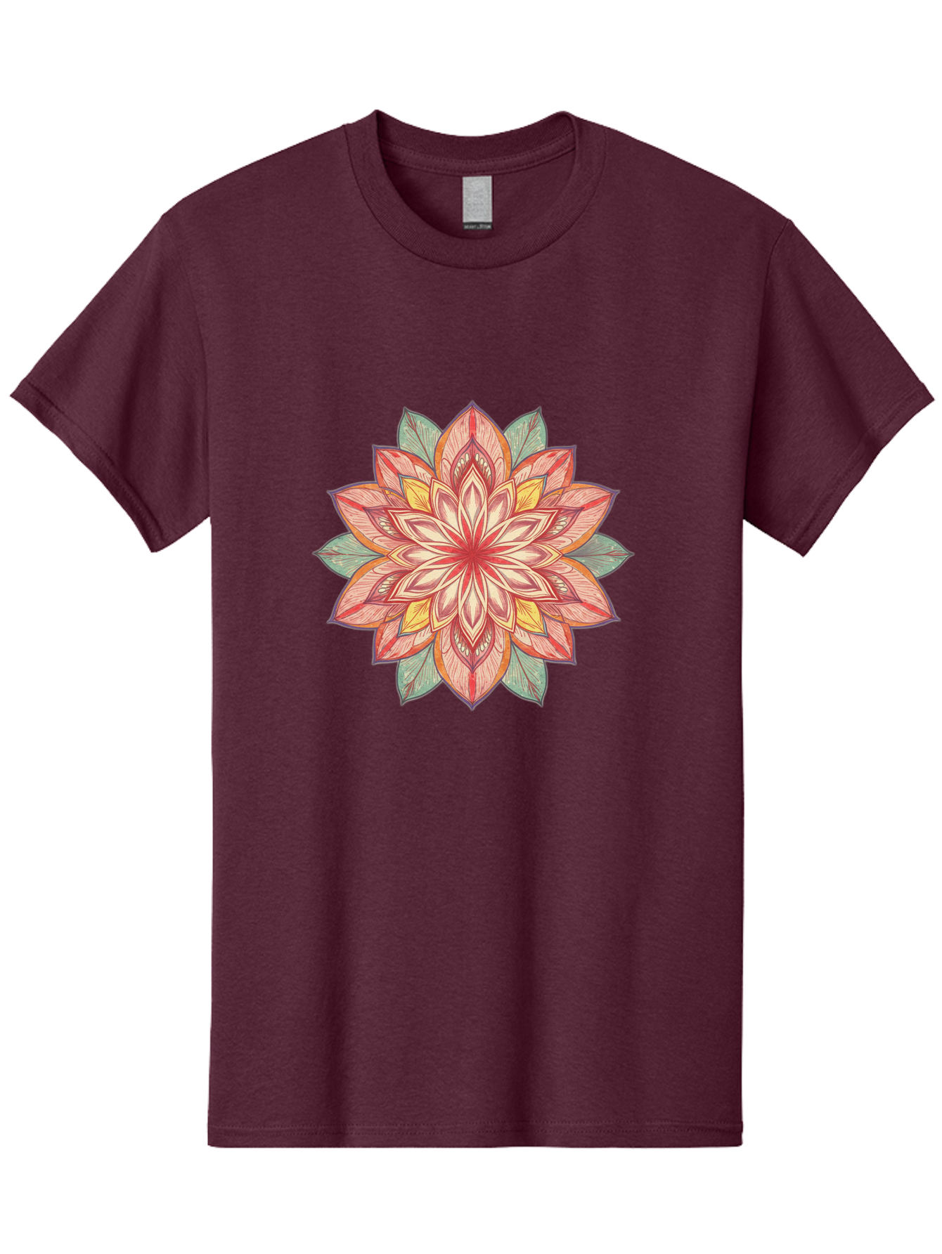 Mandala Men'S Graphic Tee, 100% Cotton, Comfortable Casual Summer Wear, Machine Washable, Vintage Camera, Old Camera, Antique Camera, Black Camera, Classic Photography, Photography Equipment, Nostalgic Device, Film Camera, Camera Art Baj094