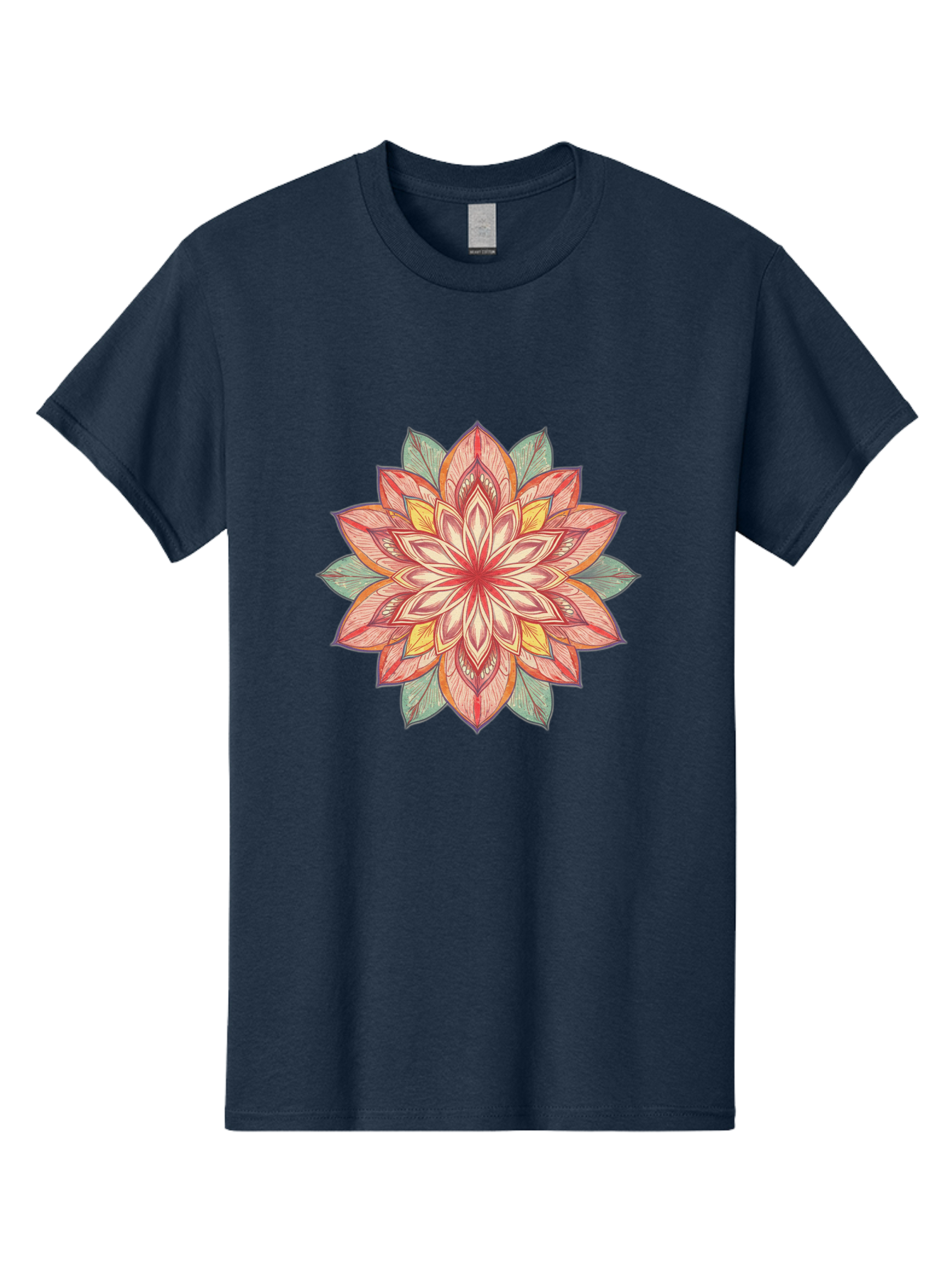 Mandala Men'S Graphic Tee, 100% Cotton, Comfortable Casual Summer Wear, Machine Washable, Vintage Camera, Old Camera, Antique Camera, Black Camera, Classic Photography, Photography Equipment, Nostalgic Device, Film Camera, Camera Art Baj094