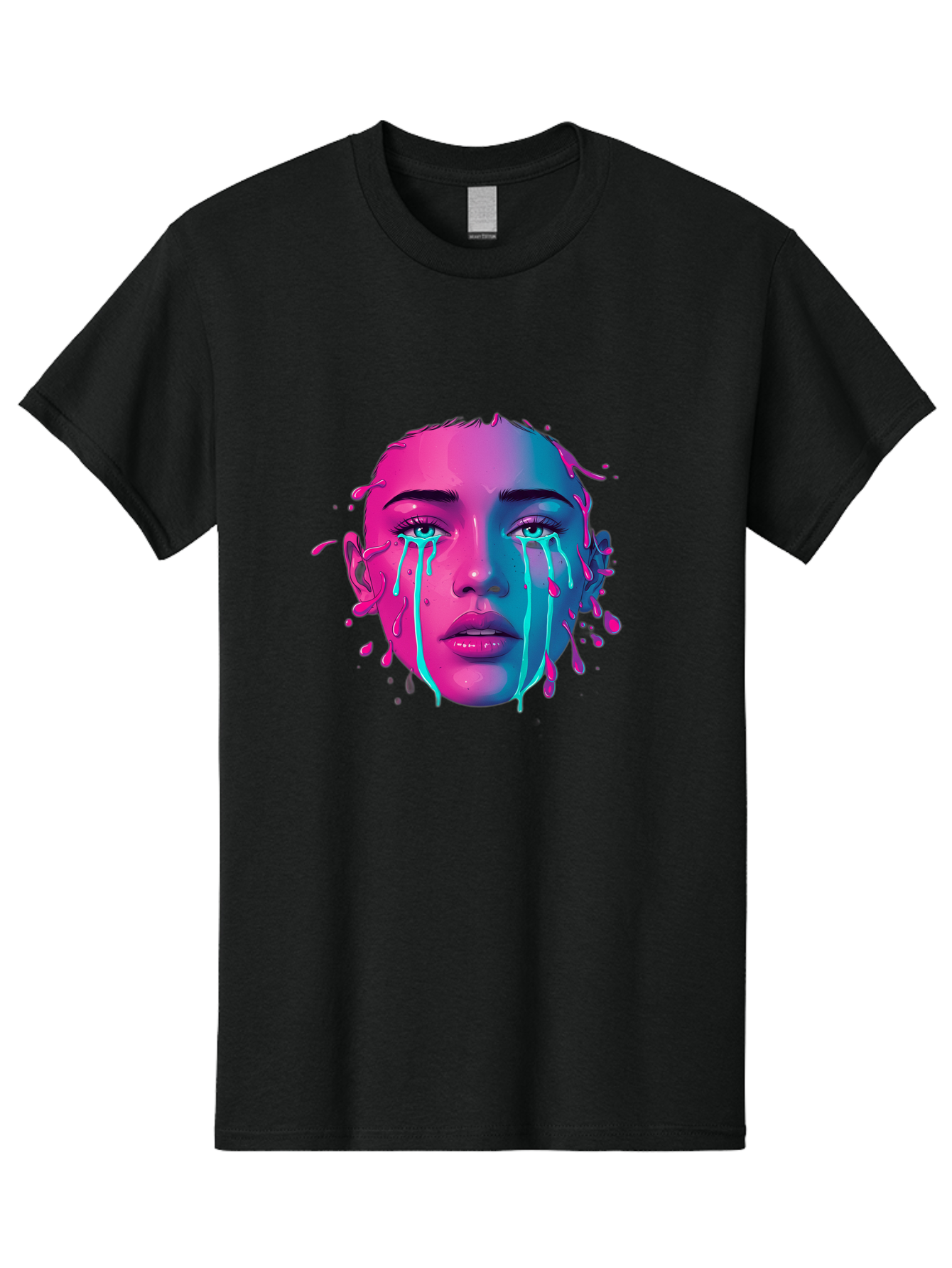 Melting-Face Men'S Graphic Tee, 100% Cotton, Comfortable Casual Summer Wear, Machine Washable, Vintage Camera, Old Camera, Antique Camera, Black Camera, Classic Photography, Photography Equipment, Nostalgic Device, Film Camera, Camera Art Baj098