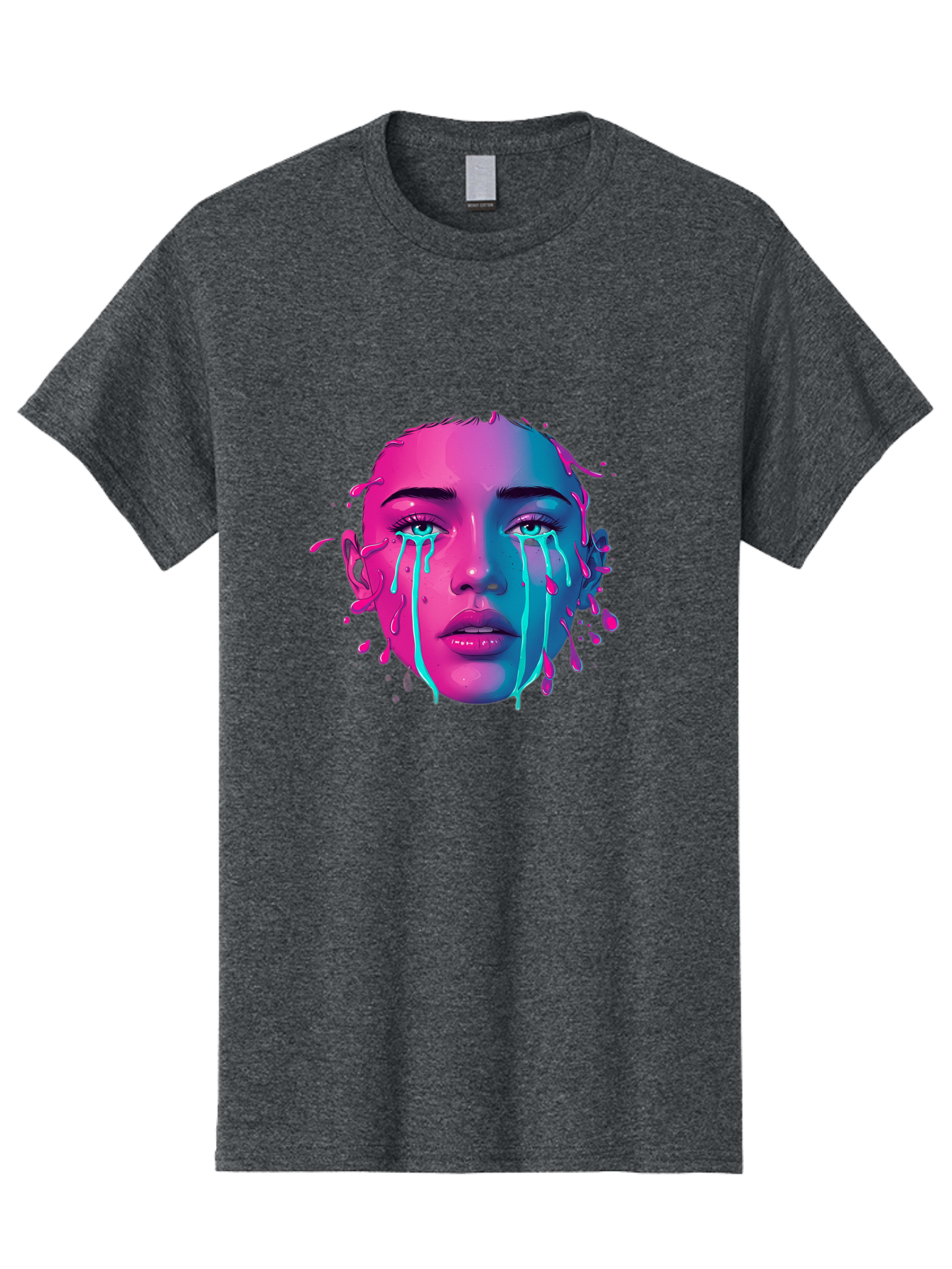 Melting-Face Men'S Graphic Tee, 100% Cotton, Comfortable Casual Summer Wear, Machine Washable, Vintage Camera, Old Camera, Antique Camera, Black Camera, Classic Photography, Photography Equipment, Nostalgic Device, Film Camera, Camera Art Baj098