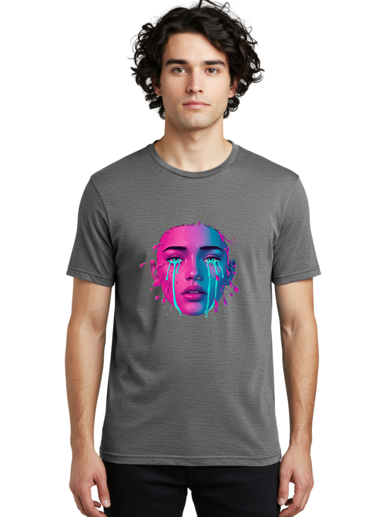 Melting-Face Men'S Graphic Tee, 100% Cotton, Comfortable Casual Summer Wear, Machine Washable, Vintage Camera, Old Camera, Antique Camera, Black Camera, Classic Photography, Photography Equipment, Nostalgic Device, Film Camera, Camera Art Baj098