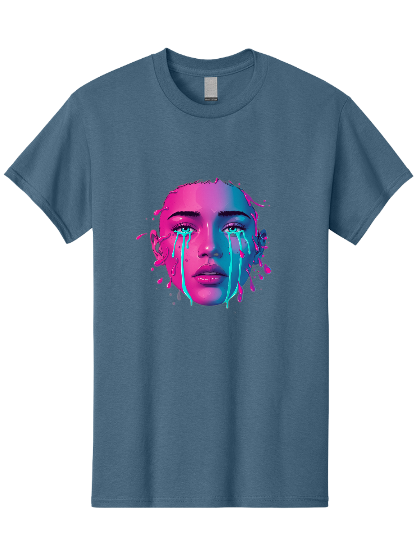 Melting-Face Men'S Graphic Tee, 100% Cotton, Comfortable Casual Summer Wear, Machine Washable, Vintage Camera, Old Camera, Antique Camera, Black Camera, Classic Photography, Photography Equipment, Nostalgic Device, Film Camera, Camera Art Baj098