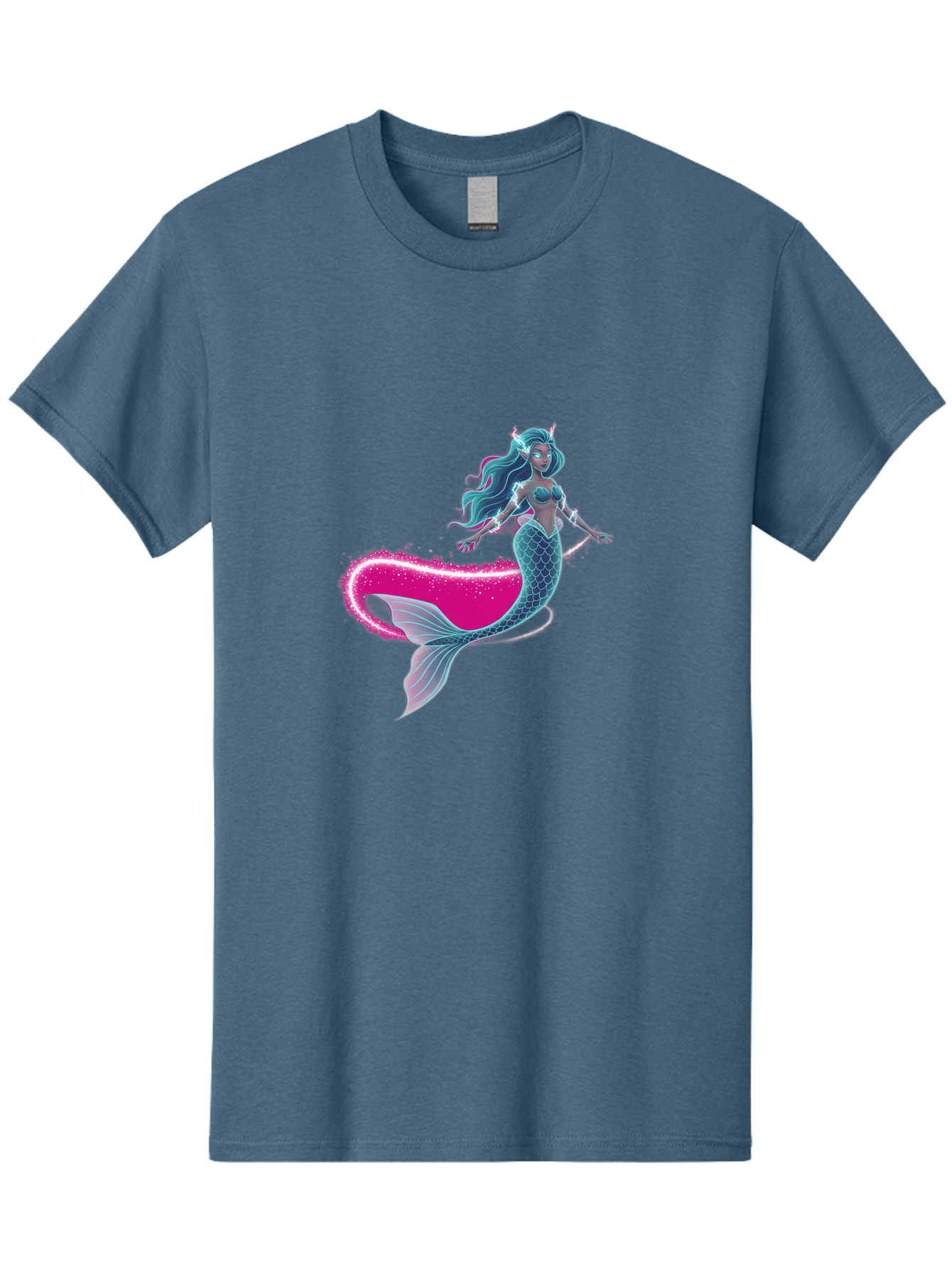 Mermaid-1 Men'S Graphic Tee, 100% Cotton, Comfortable Casual Summer Wear, Machine Washable, Vintage Camera, Old Camera, Antique Camera, Black Camera, Classic Photography, Photography Equipment, Nostalgic Device, Film Camera, Camera Art Baj099