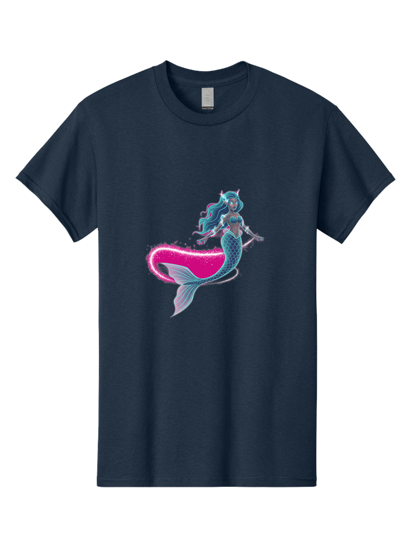 Mermaid-1 Men'S Graphic Tee, 100% Cotton, Comfortable Casual Summer Wear, Machine Washable, Vintage Camera, Old Camera, Antique Camera, Black Camera, Classic Photography, Photography Equipment, Nostalgic Device, Film Camera, Camera Art Baj099