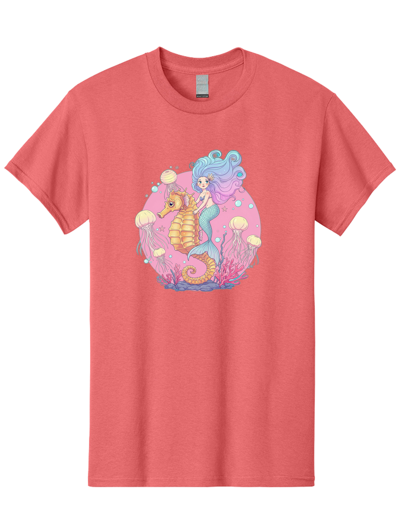 Mermaid-And-Seahorse Men'S Graphic Tee, 100% Cotton, Comfortable Casual Summer Wear, Machine Washable, Vintage Camera, Old Camera, Antique Camera, Black Camera, Classic Photography, Photography Equipment, Nostalgic Device, Film Camera, Baj101
