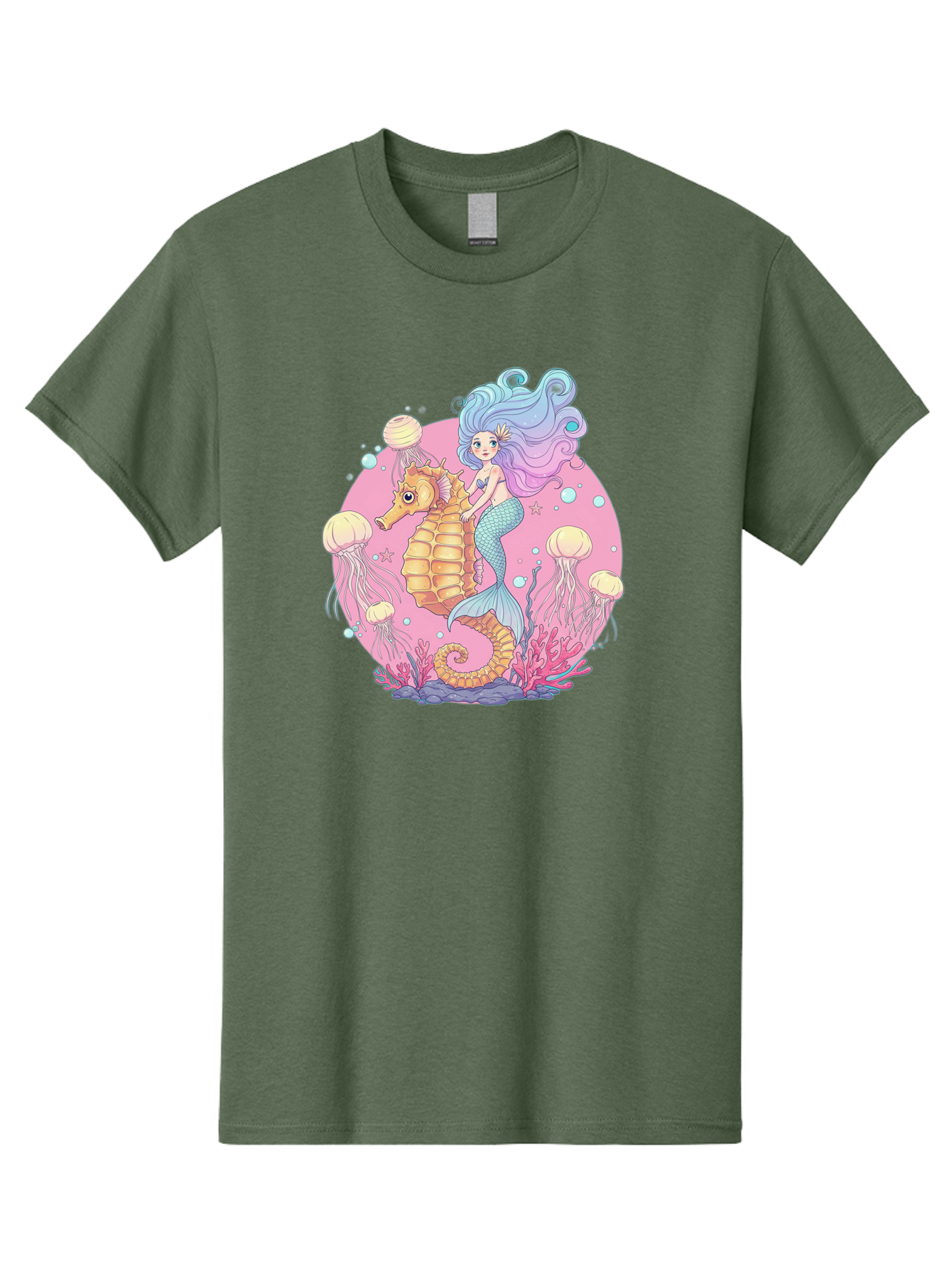 Mermaid-And-Seahorse Men'S Graphic Tee, 100% Cotton, Comfortable Casual Summer Wear, Machine Washable, Vintage Camera, Old Camera, Antique Camera, Black Camera, Classic Photography, Photography Equipment, Nostalgic Device, Film Camera, Baj101