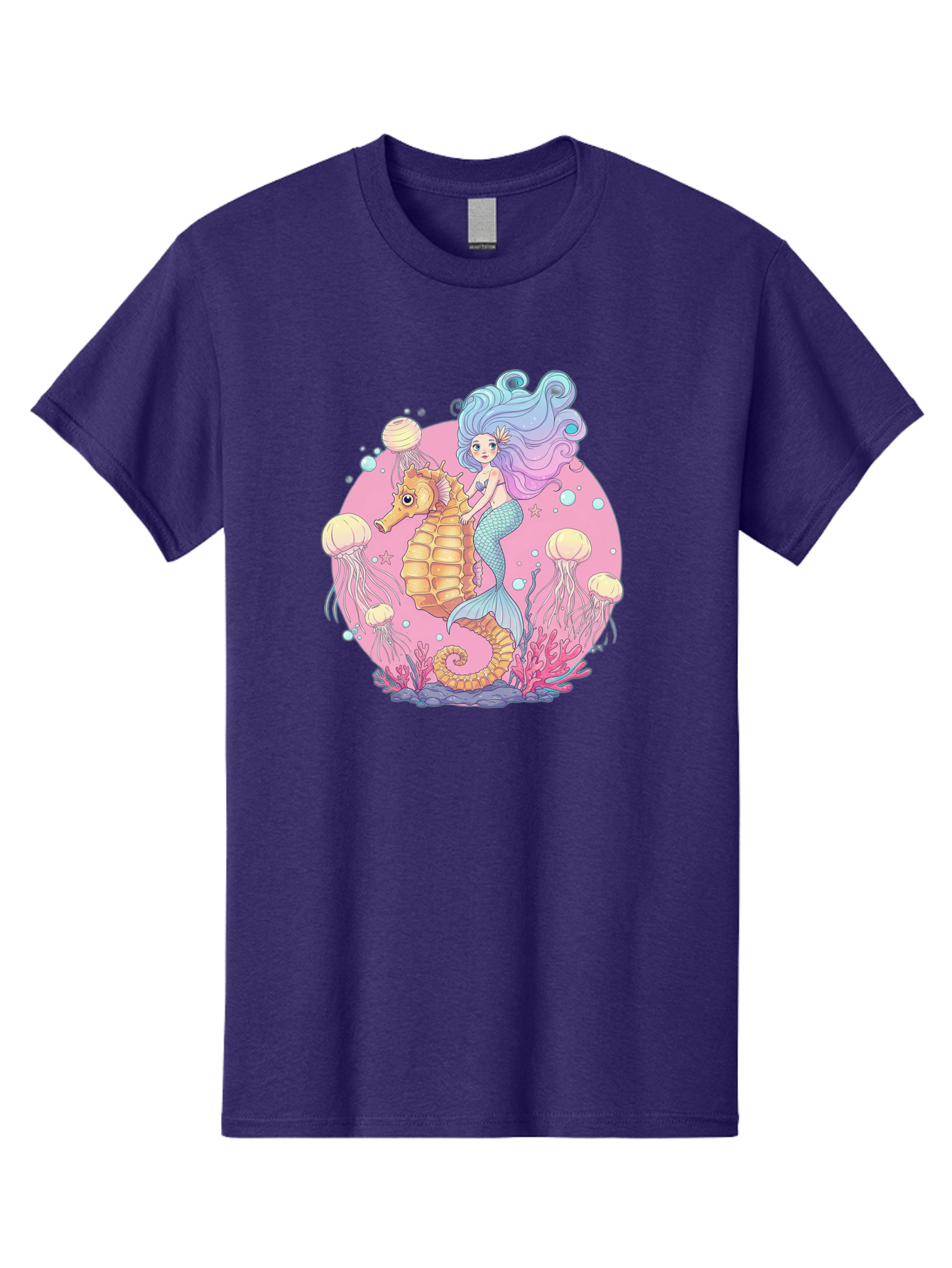 Mermaid-And-Seahorse Men'S Graphic Tee, 100% Cotton, Comfortable Casual Summer Wear, Machine Washable, Vintage Camera, Old Camera, Antique Camera, Black Camera, Classic Photography, Photography Equipment, Nostalgic Device, Film Camera, Baj101