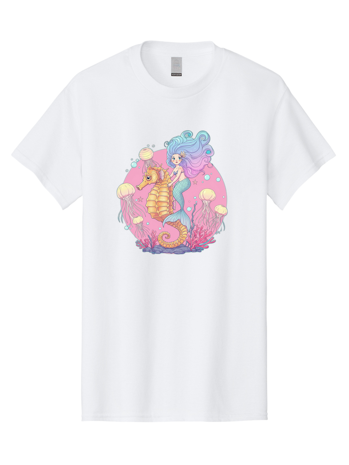 Mermaid-And-Seahorse Men'S Graphic Tee, 100% Cotton, Comfortable Casual Summer Wear, Machine Washable, Vintage Camera, Old Camera, Antique Camera, Black Camera, Classic Photography, Photography Equipment, Nostalgic Device, Film Camera, Baj101