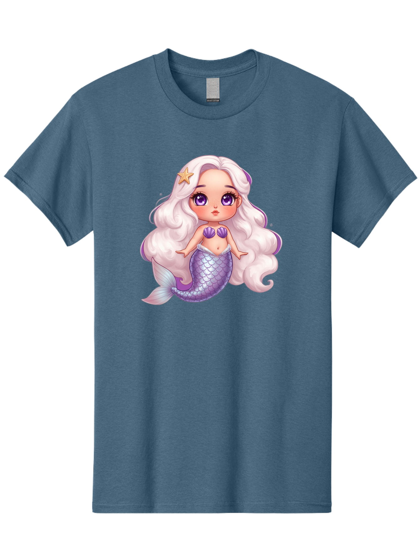 Mermaid-Girl-1 Men'S Graphic Tee, 100% Cotton, Comfortable Casual Summer Wear, Machine Washable, Vintage Camera, Old Camera, Antique Camera, Black Camera, Classic Photography, Photography Equipment, Nostalgic Device, Film Camera, Camera Art Baj103