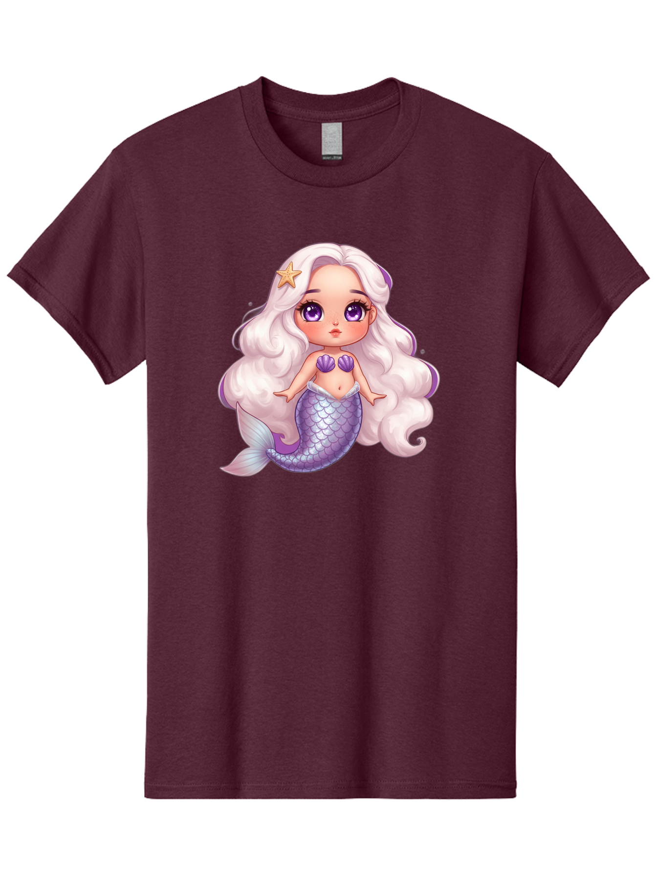 Mermaid-Girl-1 Men'S Graphic Tee, 100% Cotton, Comfortable Casual Summer Wear, Machine Washable, Vintage Camera, Old Camera, Antique Camera, Black Camera, Classic Photography, Photography Equipment, Nostalgic Device, Film Camera, Camera Art Baj103