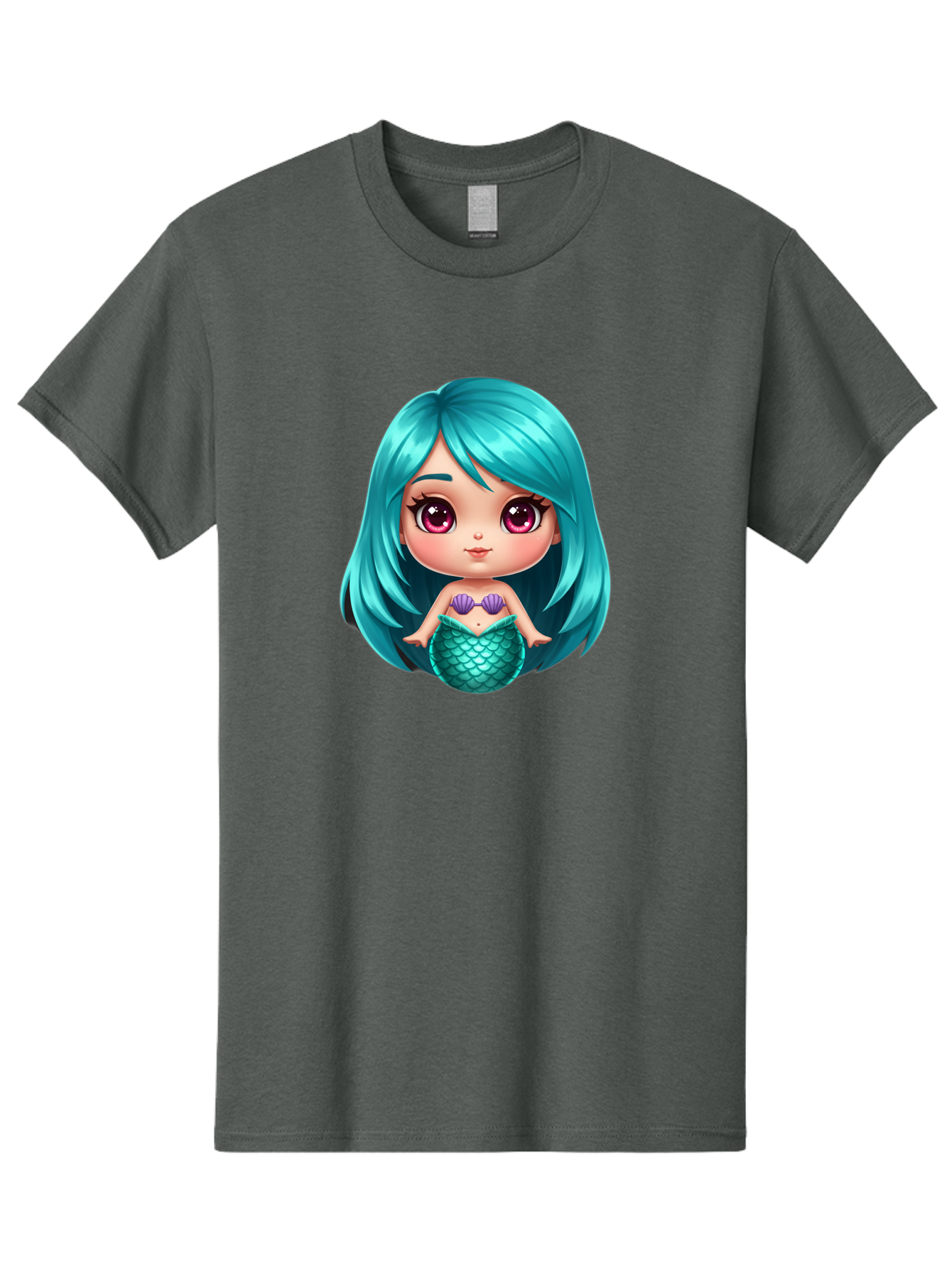Mermaid-Girl-2 Men'S Graphic Tee, 100% Cotton, Comfortable Casual Summer Wear, Machine Washable, Vintage Camera, Old Camera, Antique Camera, Black Camera, Classic Photography, Photography Equipment, Nostalgic Device, Film Camera, Camera Art Baj104
