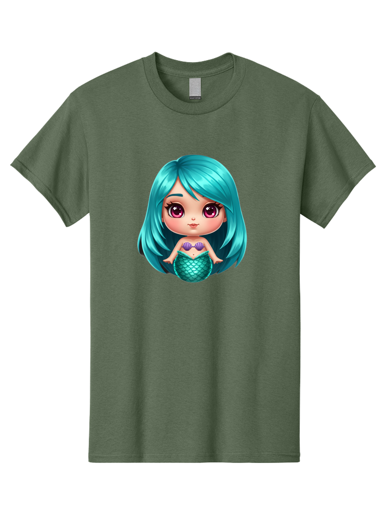 Mermaid-Girl-2 Men'S Graphic Tee, 100% Cotton, Comfortable Casual Summer Wear, Machine Washable, Vintage Camera, Old Camera, Antique Camera, Black Camera, Classic Photography, Photography Equipment, Nostalgic Device, Film Camera, Camera Art Baj104