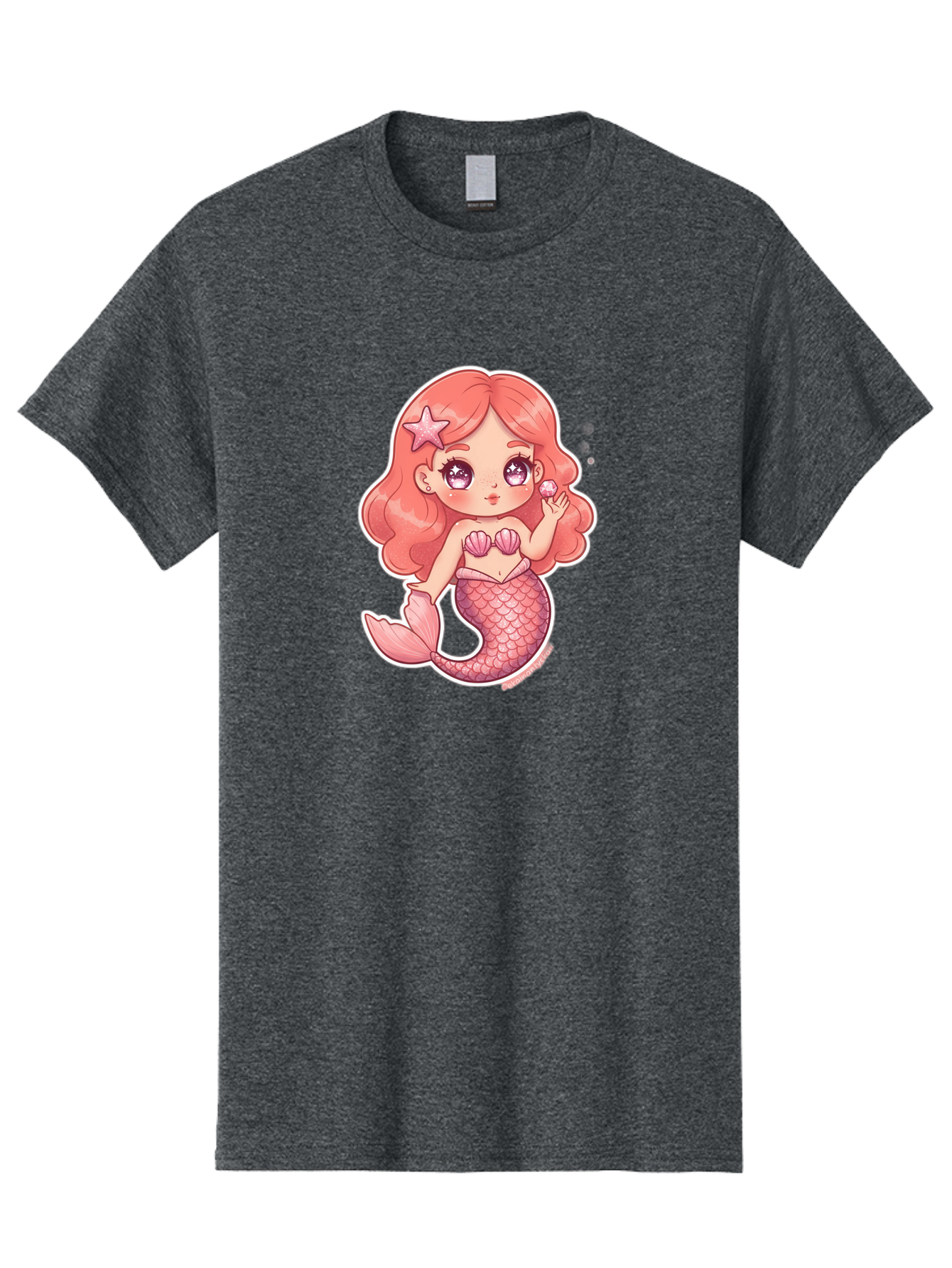 Mermaid-Girl-3 Men'S Graphic Tee, 100% Cotton, Comfortable Casual Summer Wear, Machine Washable, Vintage Camera, Old Camera, Antique Camera, Black Camera, Classic Photography, Photography Equipment, Nostalgic Device, Film Camera, Camera Art Baj105