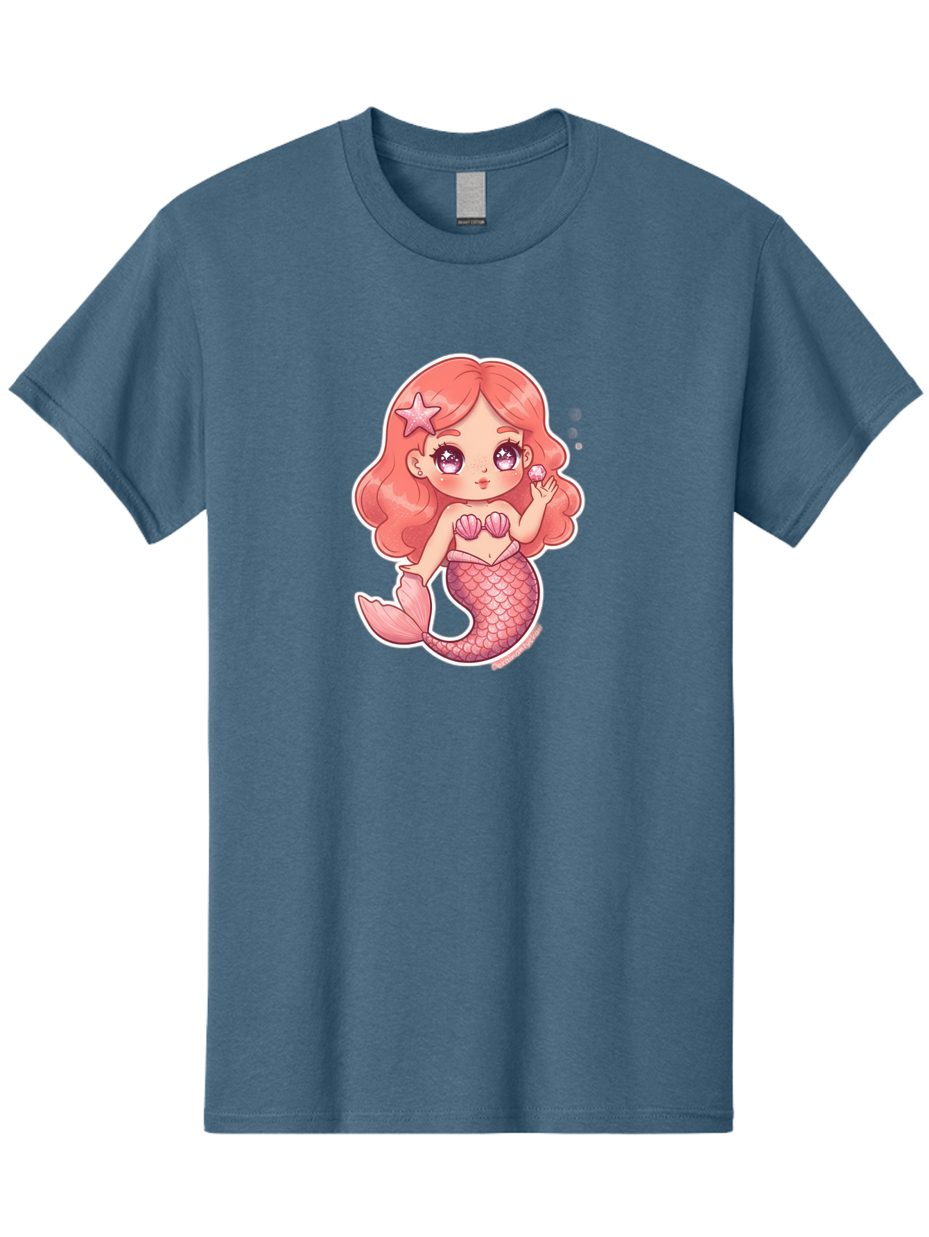Mermaid-Girl-3 Men'S Graphic Tee, 100% Cotton, Comfortable Casual Summer Wear, Machine Washable, Vintage Camera, Old Camera, Antique Camera, Black Camera, Classic Photography, Photography Equipment, Nostalgic Device, Film Camera, Camera Art Baj105
