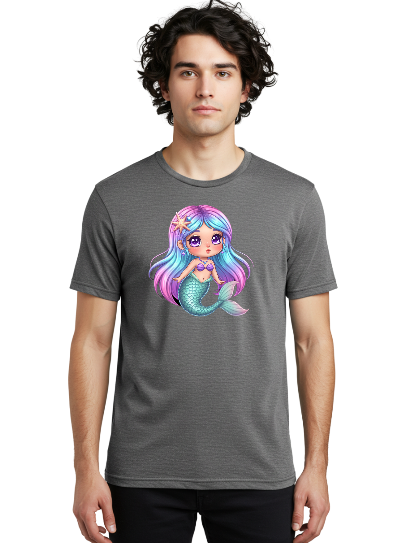 Mermaid-Girl Men'S Graphic Tee, 100% Cotton, Comfortable Casual Summer Wear, Machine Washable, Vintage Camera, Old Camera, Antique Camera, Black Camera, Classic Photography, Photography Equipment, Nostalgic Device, Film Camera, Camera Art Baj106