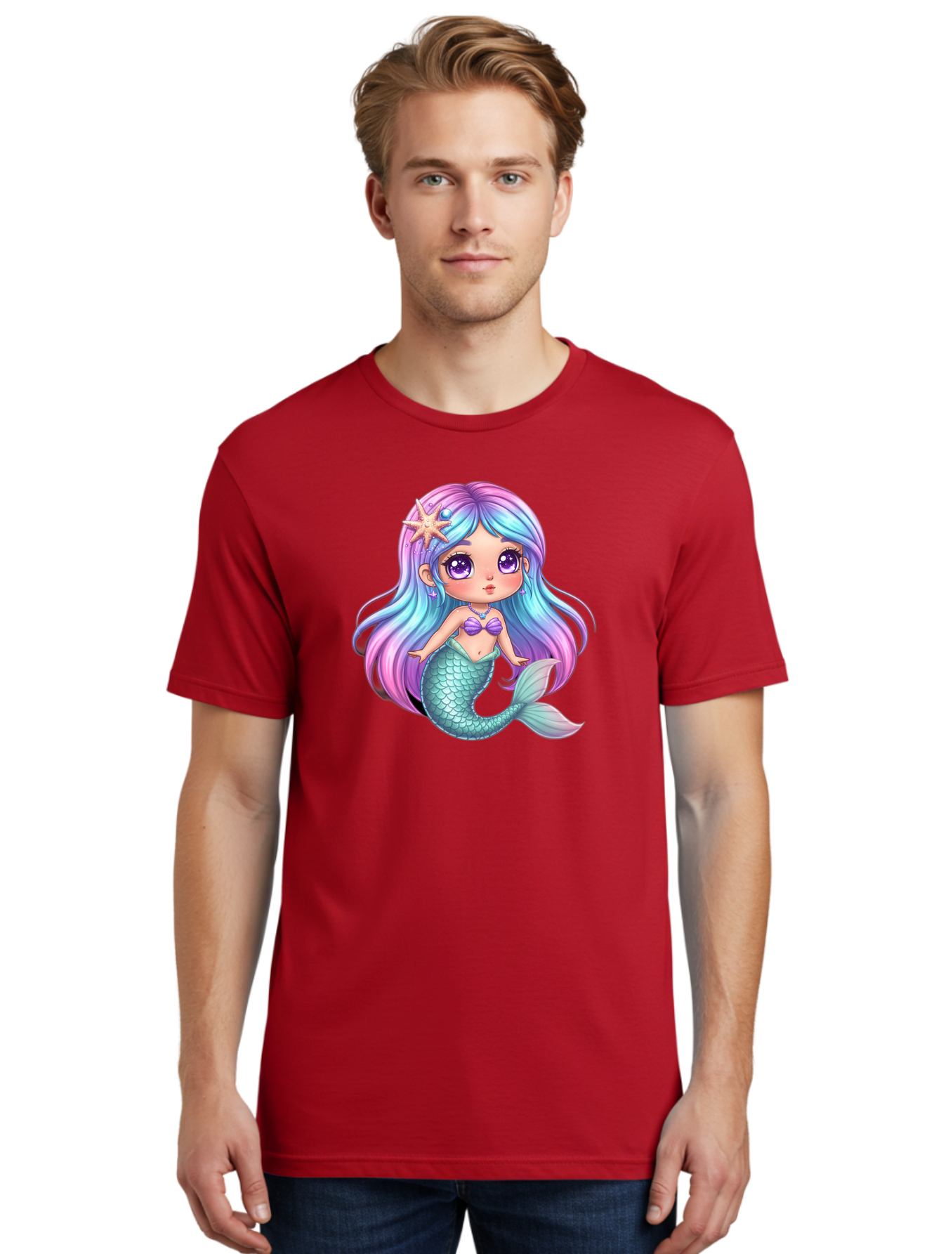 Mermaid-Girl Men'S Graphic Tee, 100% Cotton, Comfortable Casual Summer Wear, Machine Washable, Vintage Camera, Old Camera, Antique Camera, Black Camera, Classic Photography, Photography Equipment, Nostalgic Device, Film Camera, Camera Art Baj106