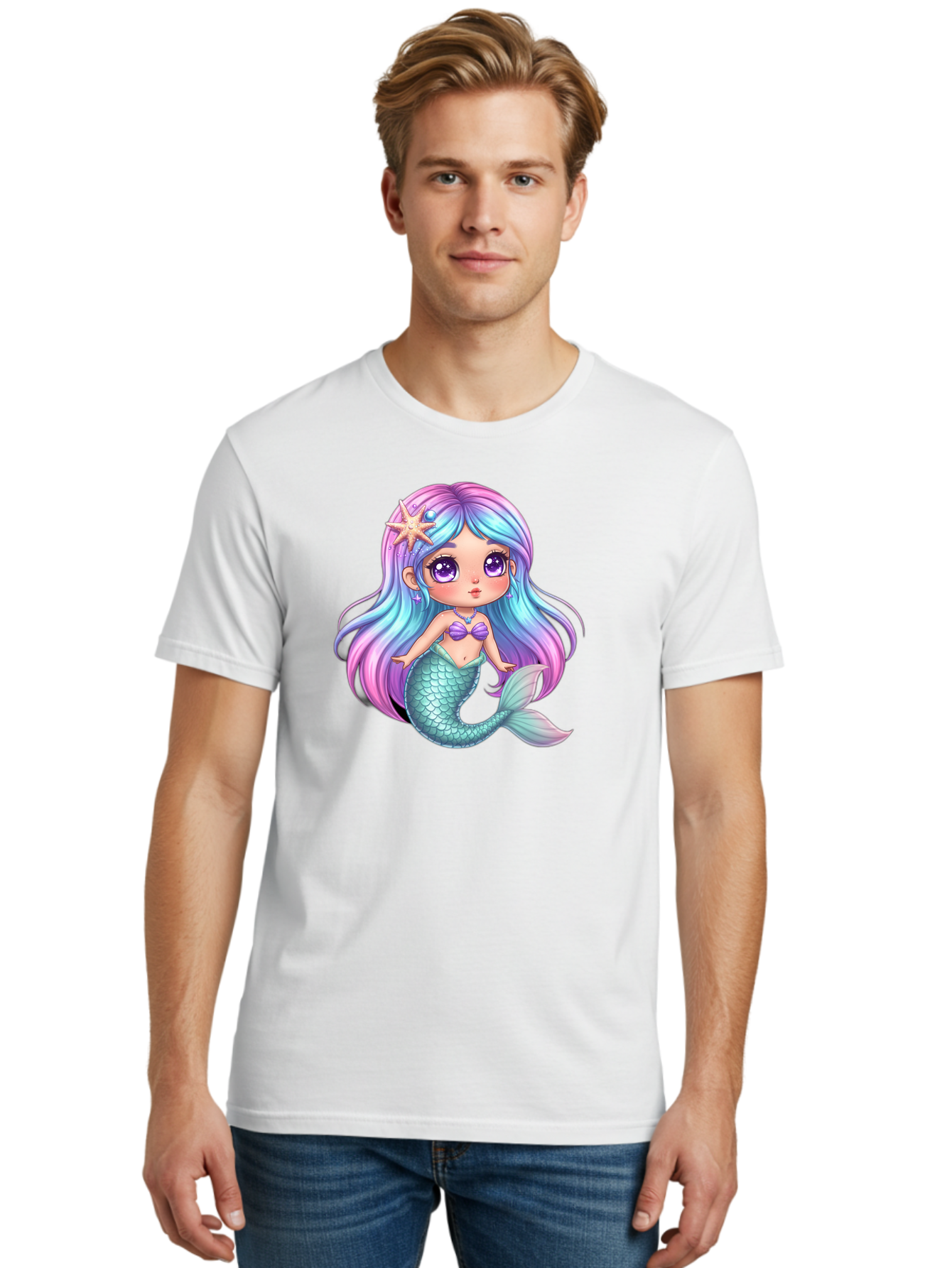Mermaid-Girl Men'S Graphic Tee, 100% Cotton, Comfortable Casual Summer Wear, Machine Washable, Vintage Camera, Old Camera, Antique Camera, Black Camera, Classic Photography, Photography Equipment, Nostalgic Device, Film Camera, Camera Art Baj106