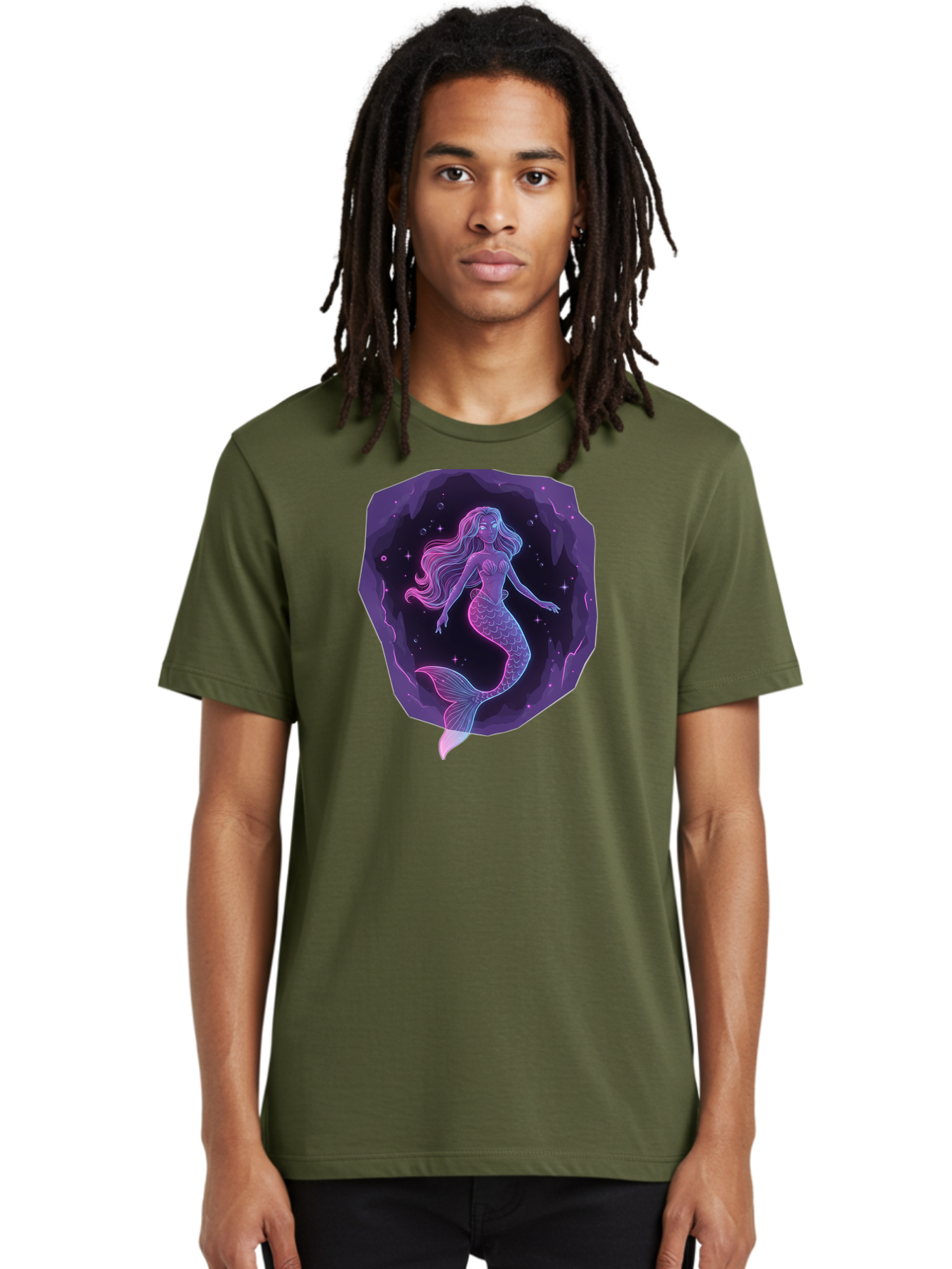 Mermaid-In-Purple Men'S Graphic Tee, 100% Cotton, Comfortable Casual Summer Wear, Machine Washable, Vintage Camera, Old Camera, Antique Camera, Black Camera, Classic Photography, Photography Equipment, Nostalgic Device, Film Camera, Camera Art Baj107
