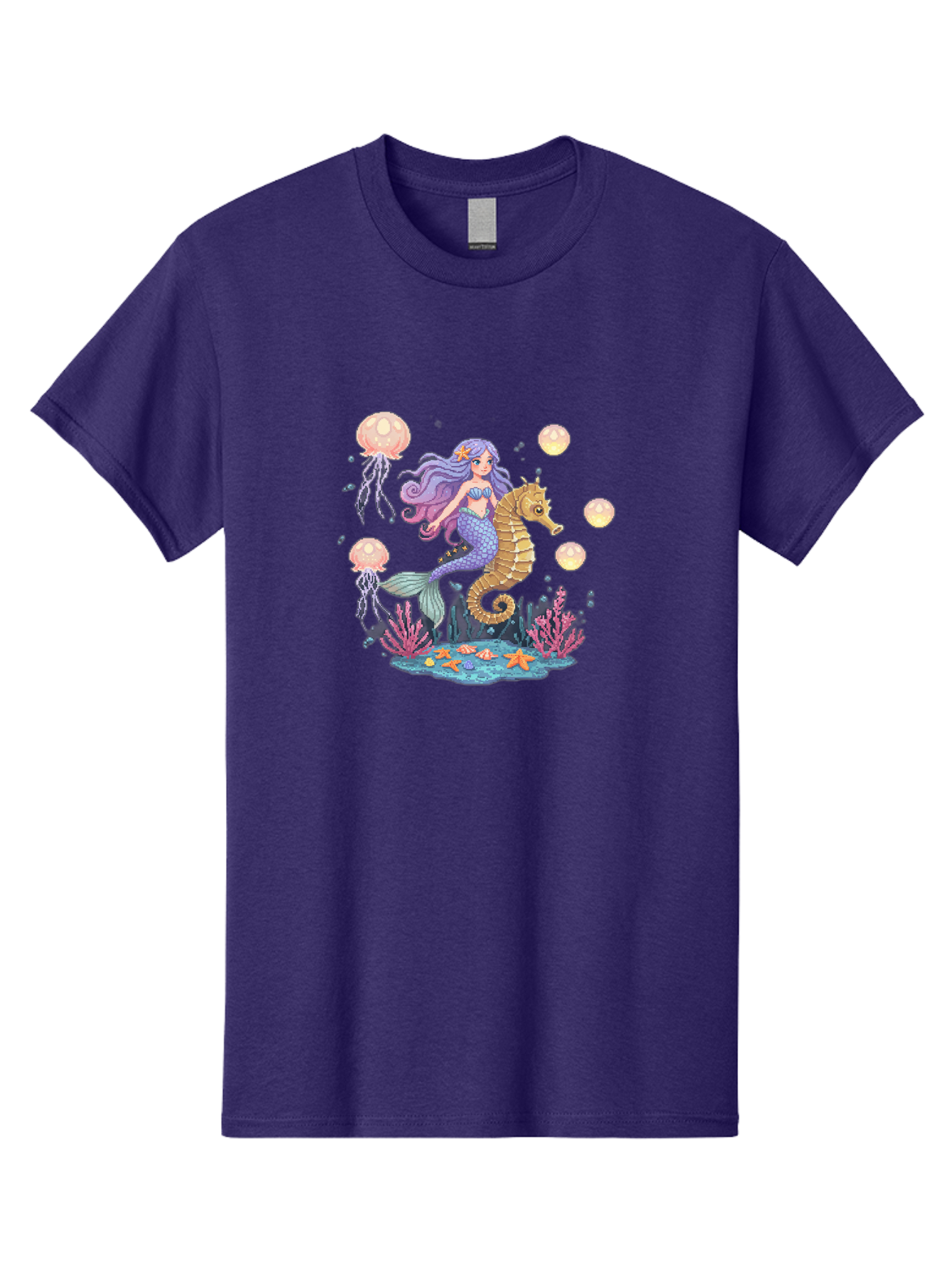 Mermaid-Riding-Seahorse Men'S Graphic Tee, 100% Cotton, Comfortable Casual Summer Wear, Machine Washable, Vintage Camera, Old Camera, Antique Camera, Black Camera, Classic Photography, Photography Equipment, Nostalgic Device, Film Camera, Baj109