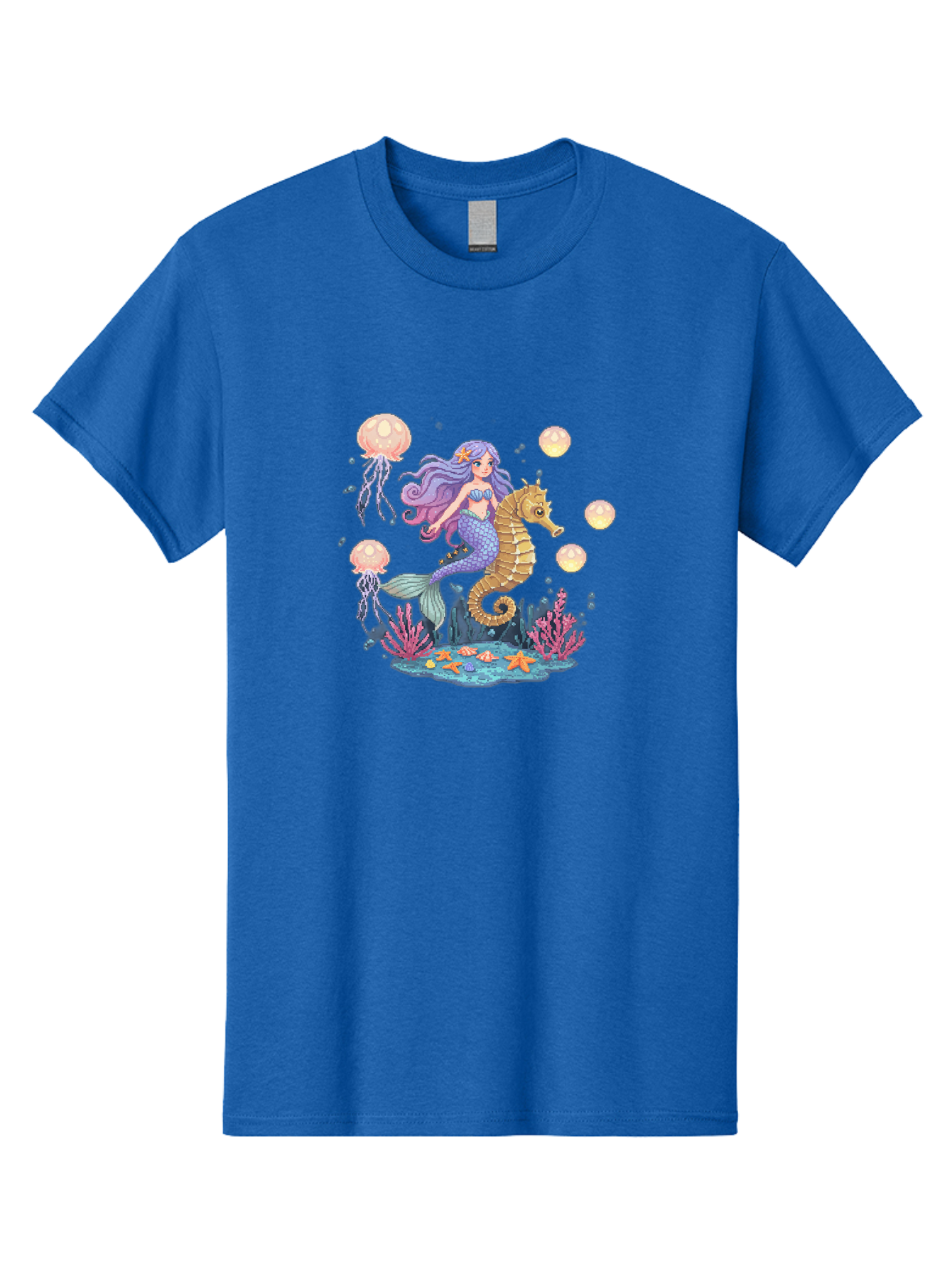 Mermaid-Riding-Seahorse Men'S Graphic Tee, 100% Cotton, Comfortable Casual Summer Wear, Machine Washable, Vintage Camera, Old Camera, Antique Camera, Black Camera, Classic Photography, Photography Equipment, Nostalgic Device, Film Camera, Baj109