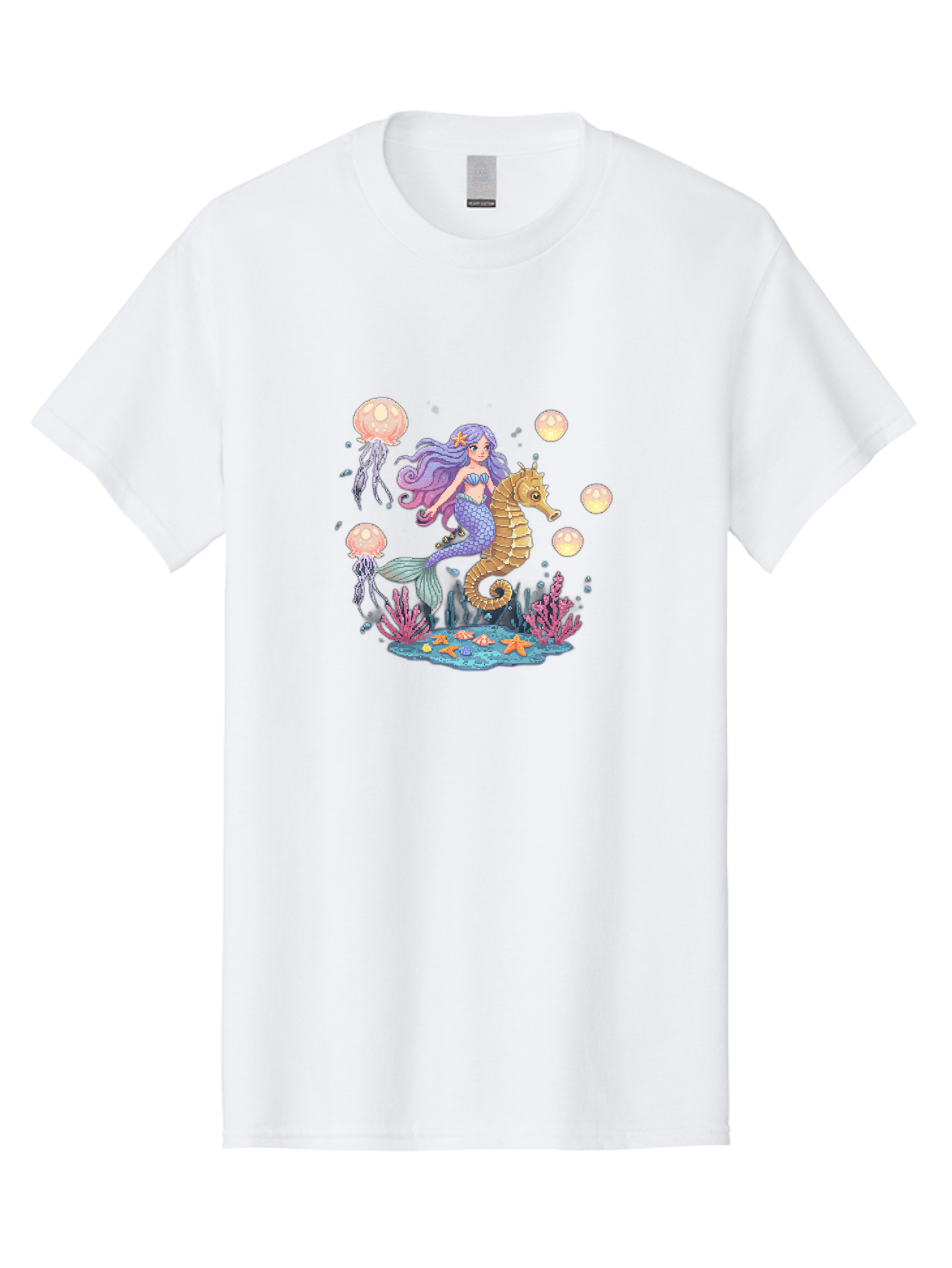 Mermaid-Riding-Seahorse Men'S Graphic Tee, 100% Cotton, Comfortable Casual Summer Wear, Machine Washable, Vintage Camera, Old Camera, Antique Camera, Black Camera, Classic Photography, Photography Equipment, Nostalgic Device, Film Camera, Baj109