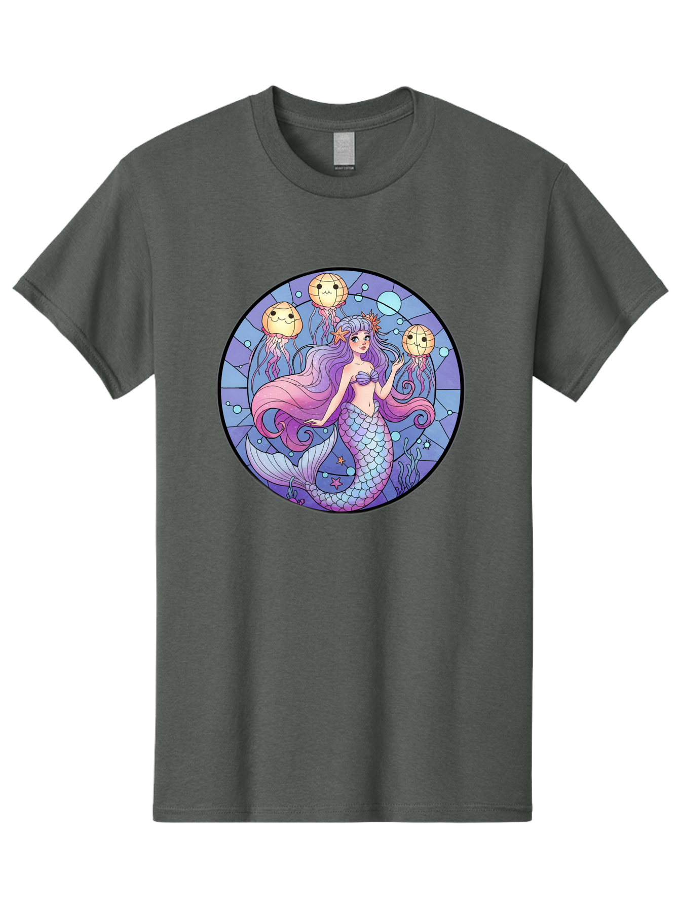 Mermaid-With-Jellyfish Men'S Graphic Tee, 100% Cotton, Comfortable Casual Summer Wear, Machine Washable, Vintage Camera, Old Camera, Antique Camera, Black Camera, Classic Photography, Photography Equipment, Nostalgic Device, Film Camera, Baj111