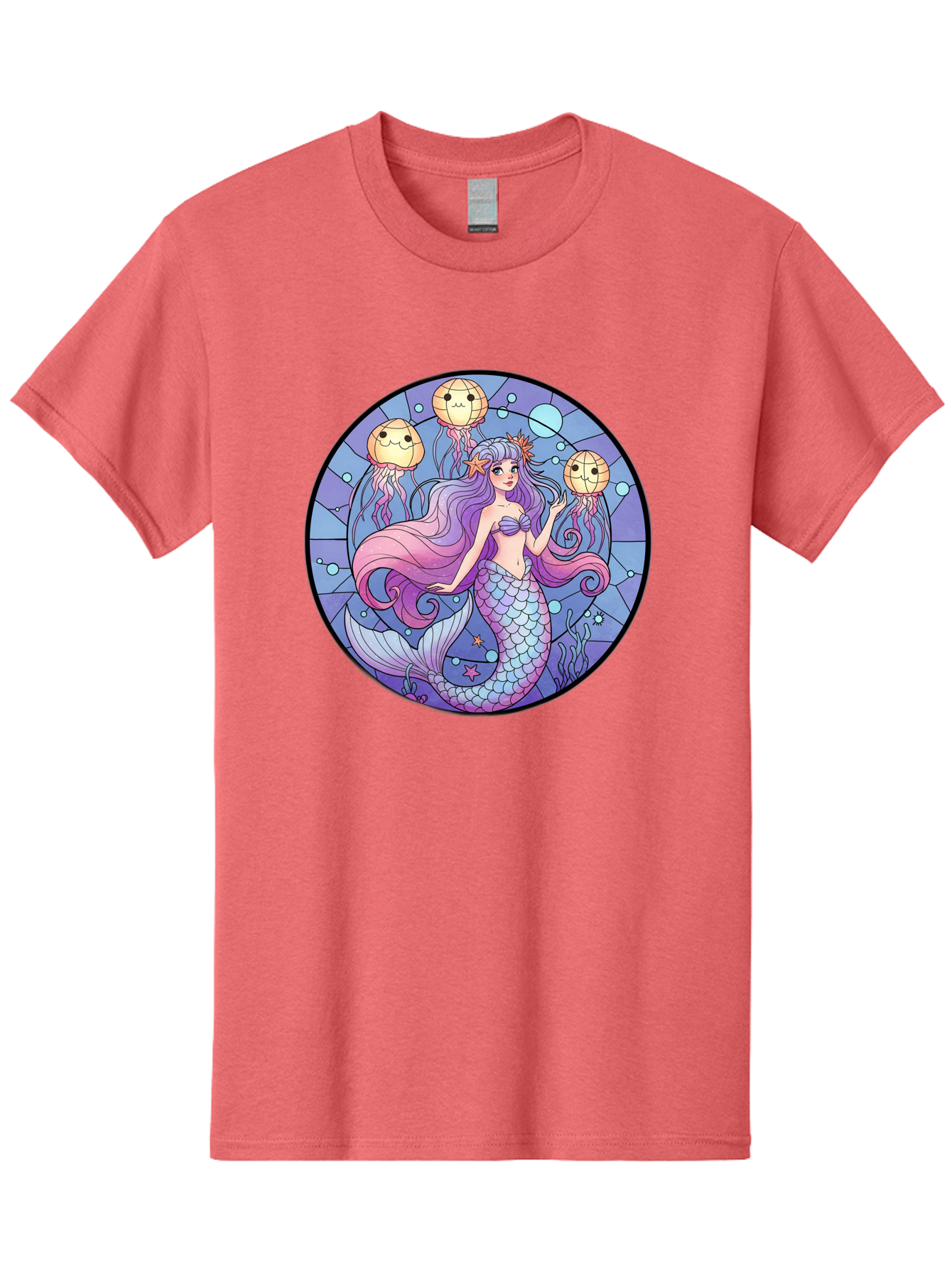Mermaid-With-Jellyfish Men'S Graphic Tee, 100% Cotton, Comfortable Casual Summer Wear, Machine Washable, Vintage Camera, Old Camera, Antique Camera, Black Camera, Classic Photography, Photography Equipment, Nostalgic Device, Film Camera, Baj111