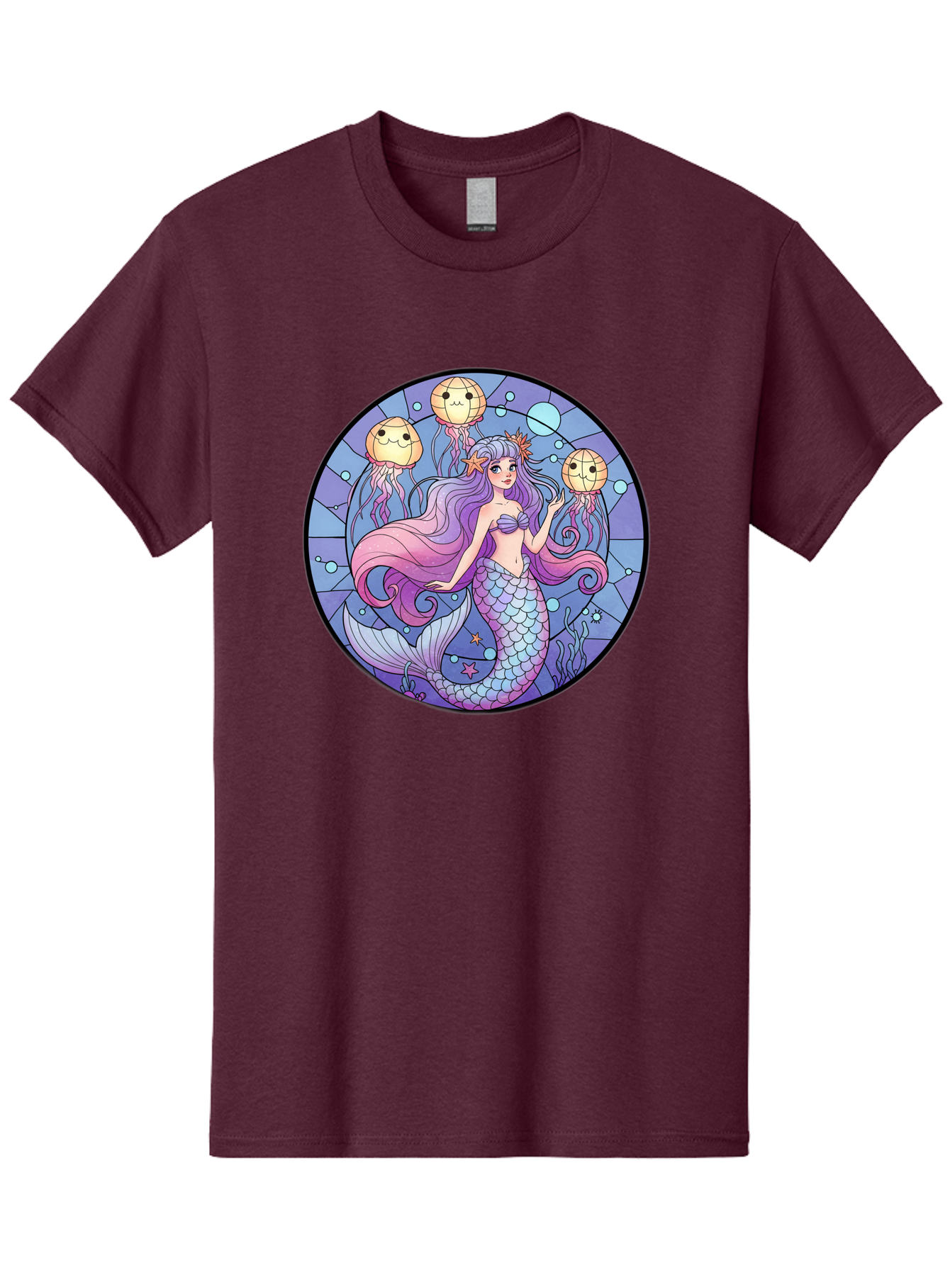 Mermaid-With-Jellyfish Men'S Graphic Tee, 100% Cotton, Comfortable Casual Summer Wear, Machine Washable, Vintage Camera, Old Camera, Antique Camera, Black Camera, Classic Photography, Photography Equipment, Nostalgic Device, Film Camera, Baj111