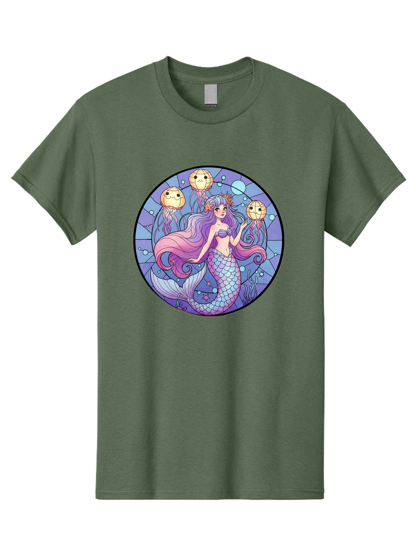 Mermaid-With-Jellyfish Men'S Graphic Tee, 100% Cotton, Comfortable Casual Summer Wear, Machine Washable, Vintage Camera, Old Camera, Antique Camera, Black Camera, Classic Photography, Photography Equipment, Nostalgic Device, Film Camera, Baj111