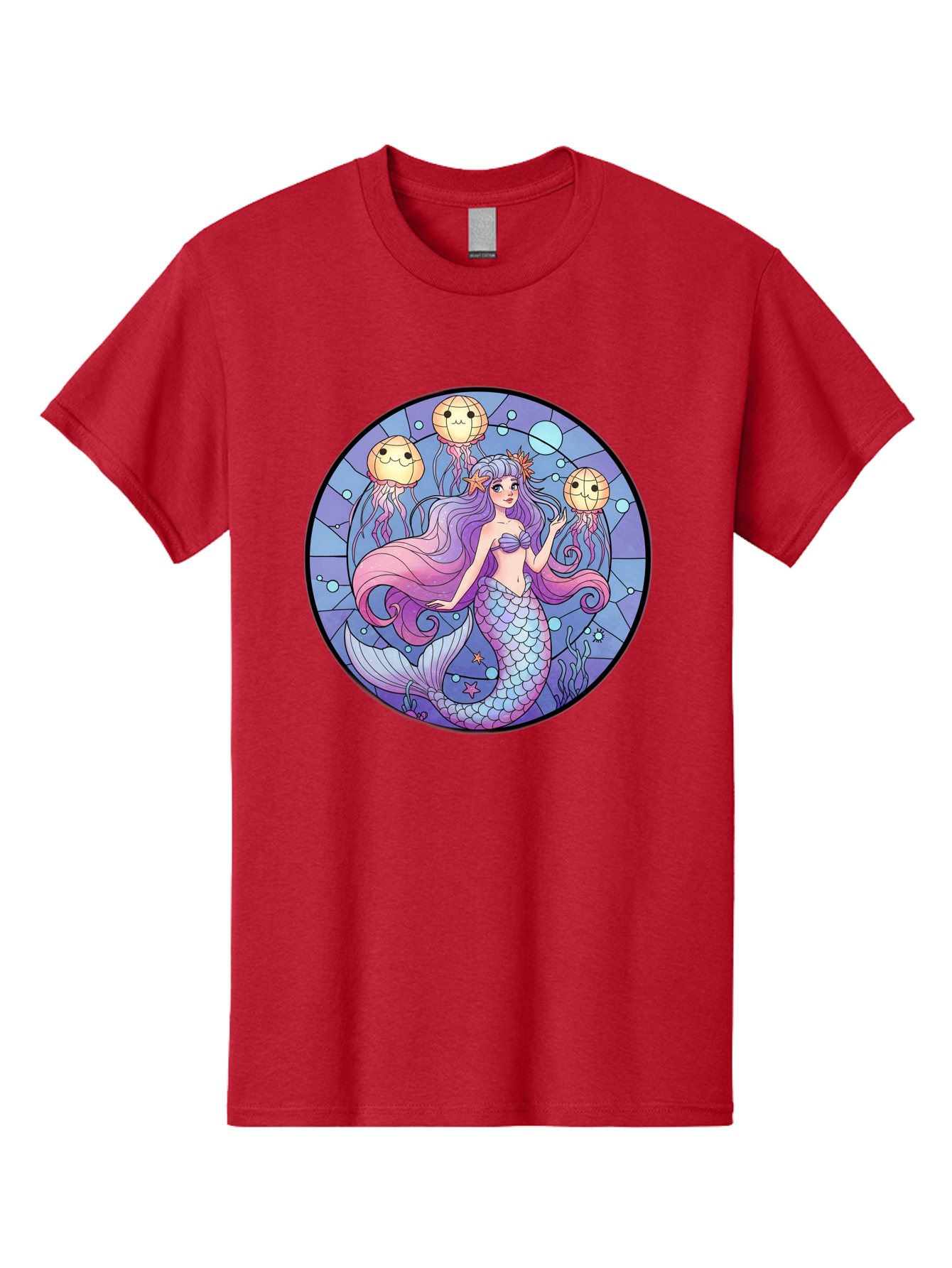 Mermaid-With-Jellyfish Men'S Graphic Tee, 100% Cotton, Comfortable Casual Summer Wear, Machine Washable, Vintage Camera, Old Camera, Antique Camera, Black Camera, Classic Photography, Photography Equipment, Nostalgic Device, Film Camera, Baj111