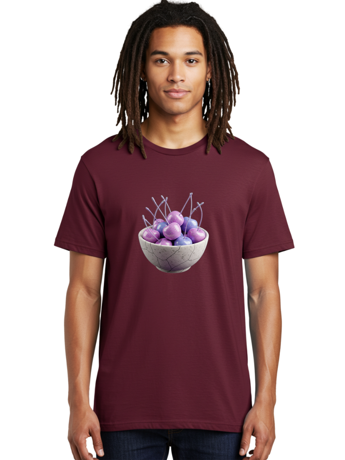 Metallic-Cherries Men'S Graphic Tee, 100% Cotton, Comfortable Casual Summer Wear, Machine Washable, Vintage Camera, Old Camera, Antique Camera, Black Camera, Classic Photography, Photography Equipment, Nostalgic Device, Film Camera, Camera Art Baj116