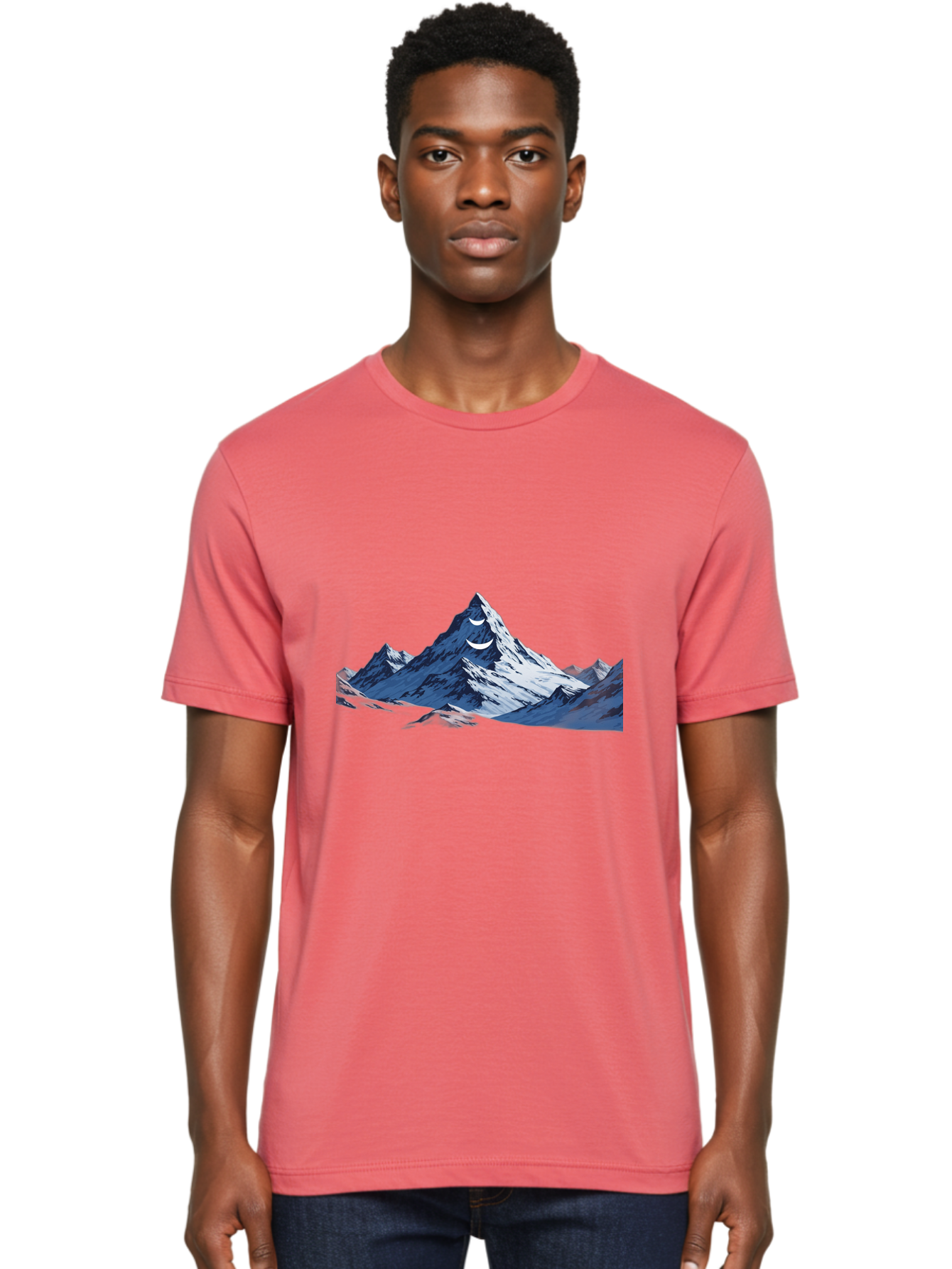 Mountain-Peak Men'S Graphic Tee, 100% Cotton, Comfortable Casual Summer Wear, Machine Washable, Vintage Camera, Old Camera, Antique Camera, Black Camera, Classic Photography, Photography Equipment, Nostalgic Device, Film Camera, Camera Art Baj121