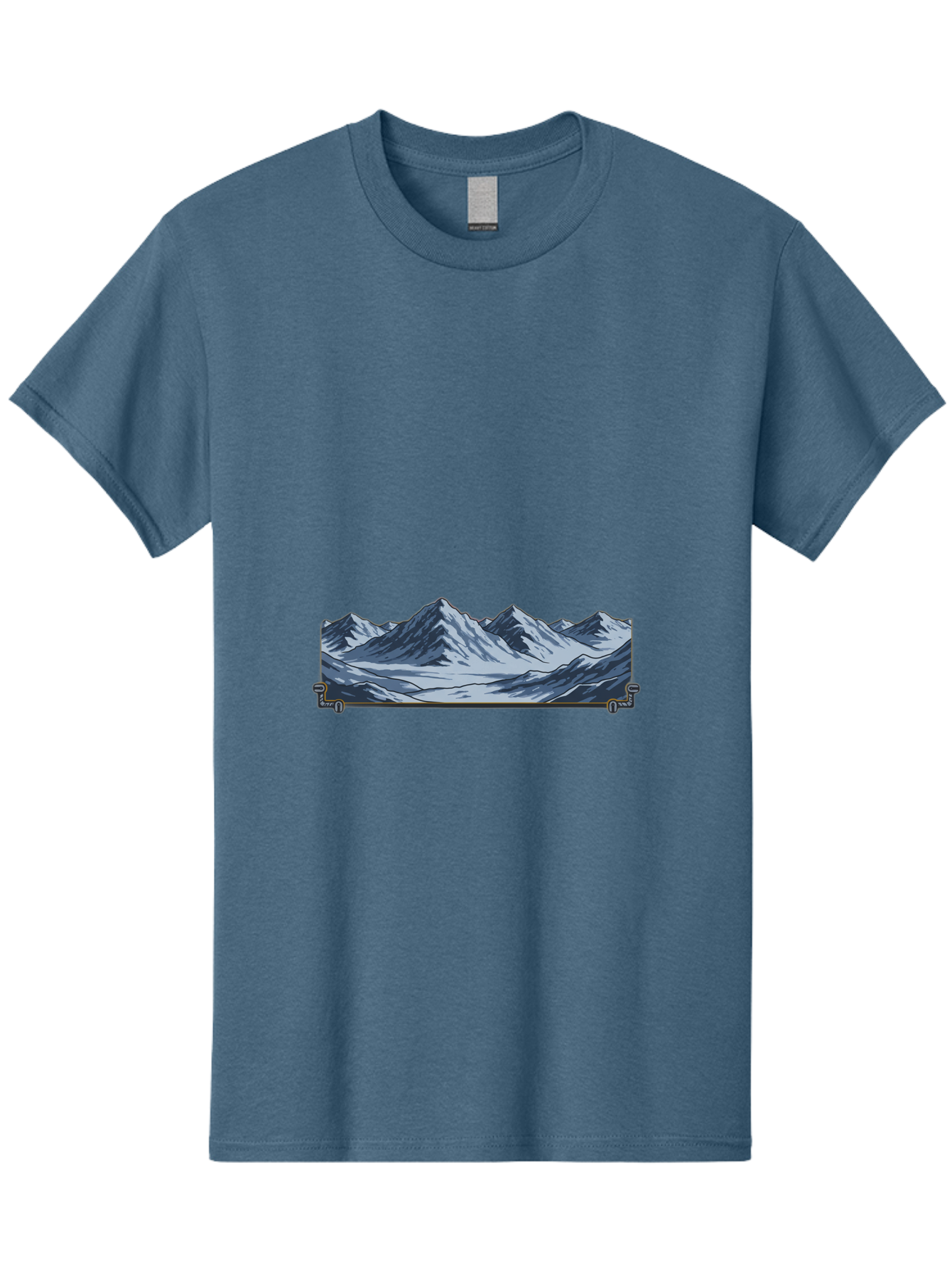 Mountain-Range Men'S Graphic Tee, 100% Cotton, Comfortable Casual Summer Wear, Machine Washable, Vintage Camera, Old Camera, Antique Camera, Black Camera, Classic Photography, Photography Equipment, Nostalgic Device, Film Camera, Camera Art Baj122