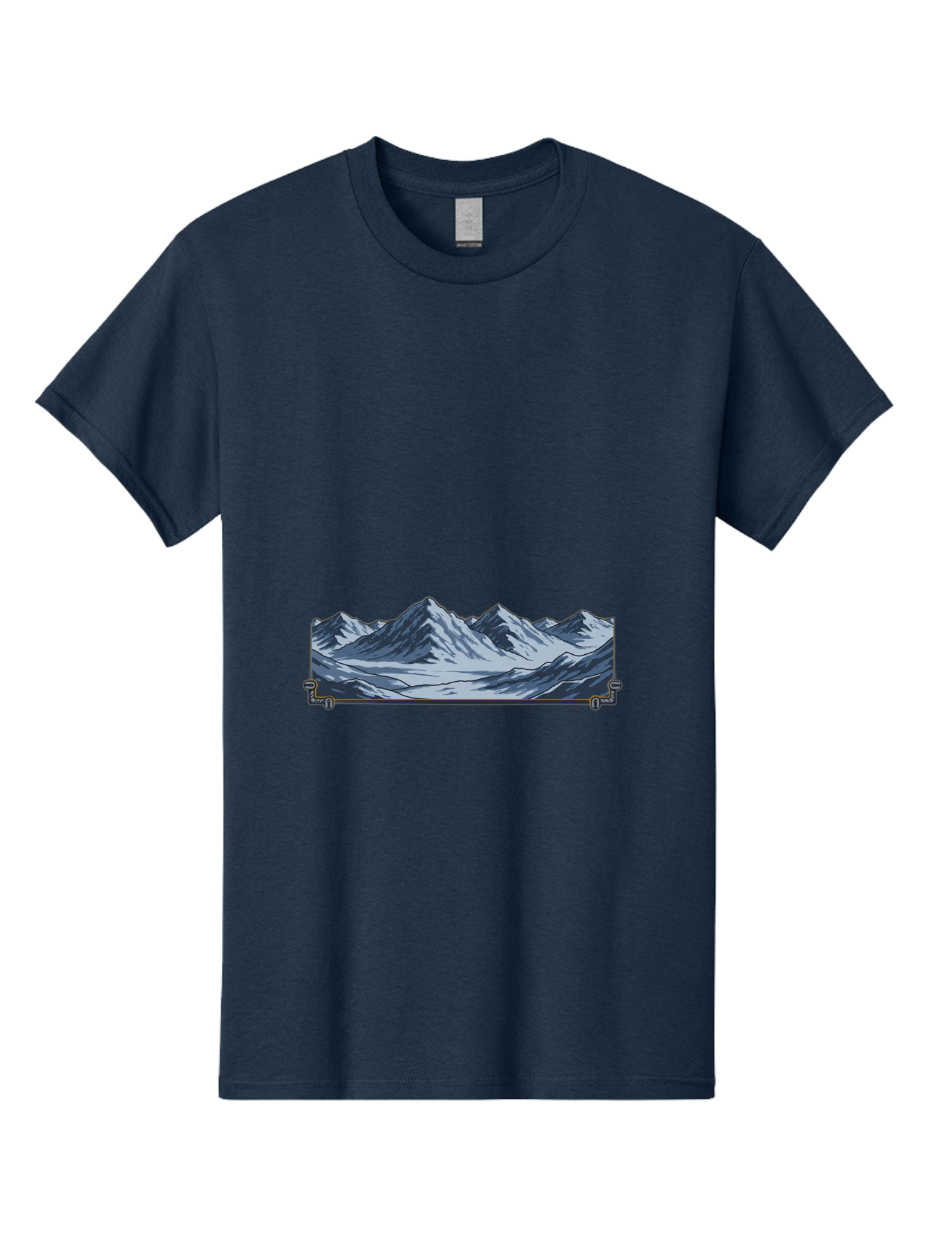 Mountain-Range Men'S Graphic Tee, 100% Cotton, Comfortable Casual Summer Wear, Machine Washable, Vintage Camera, Old Camera, Antique Camera, Black Camera, Classic Photography, Photography Equipment, Nostalgic Device, Film Camera, Camera Art Baj122