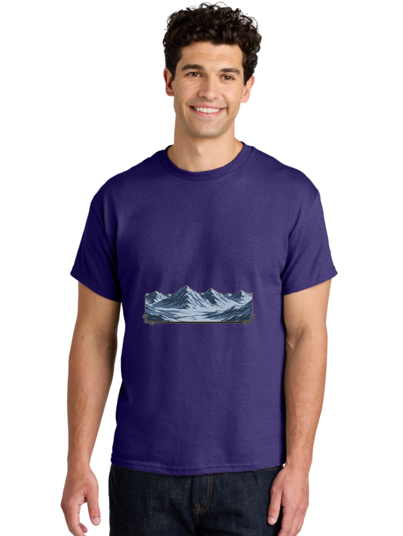 Mountain-Range Men'S Graphic Tee, 100% Cotton, Comfortable Casual Summer Wear, Machine Washable, Vintage Camera, Old Camera, Antique Camera, Black Camera, Classic Photography, Photography Equipment, Nostalgic Device, Film Camera, Camera Art Baj122