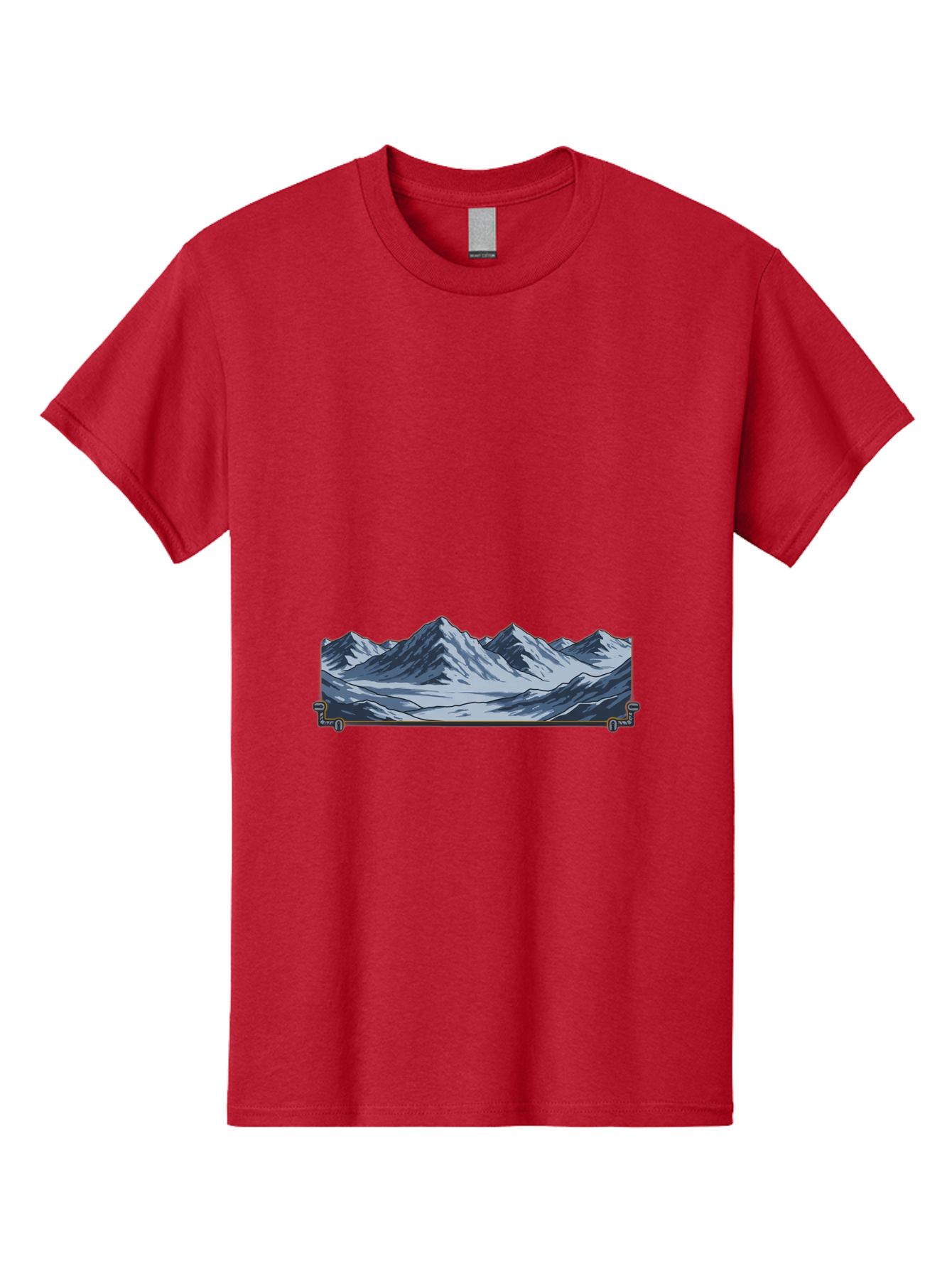 Mountain-Range Men'S Graphic Tee, 100% Cotton, Comfortable Casual Summer Wear, Machine Washable, Vintage Camera, Old Camera, Antique Camera, Black Camera, Classic Photography, Photography Equipment, Nostalgic Device, Film Camera, Camera Art Baj122