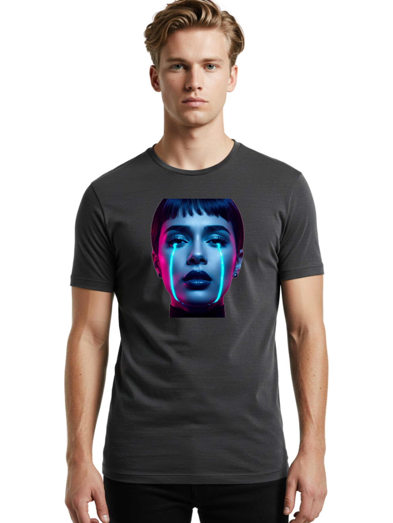 Neon-Tears Men'S Graphic Tee, 100% Cotton, Comfortable Casual Summer Wear, Machine Washable, Vintage Camera, Old Camera, Antique Camera, Black Camera, Classic Photography, Photography Equipment, Nostalgic Device, Film Camera, Camera Art Baj125