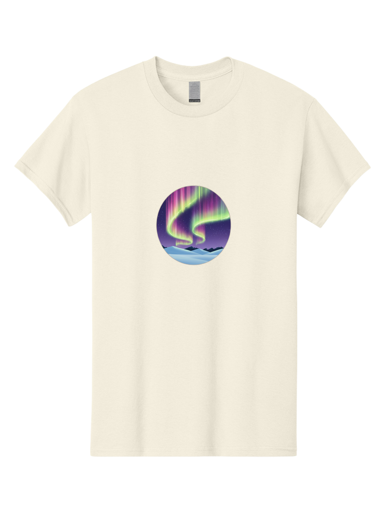Northern-Lights-1 Men'S Graphic Tee, 100% Cotton, Comfortable Casual Summer Wear, Machine Washable, Vintage Camera, Old Camera, Antique Camera, Black Camera, Classic Photography, Photography Equipment, Nostalgic Device, Film Camera, Camera Art Baj126